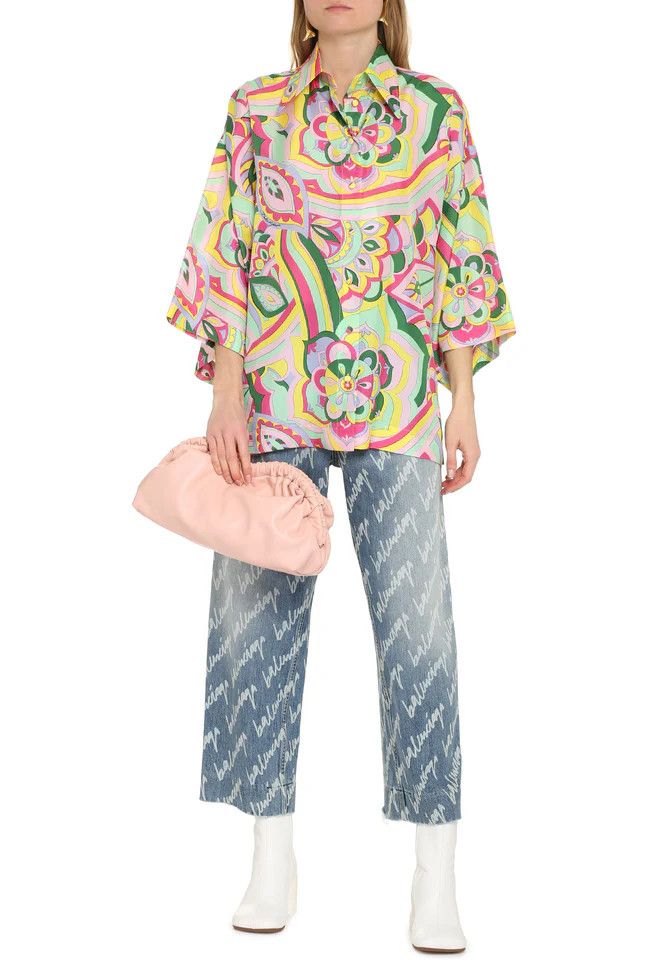 Dolce & Gabbana o1y0925 Patterned Shirt in Multicolor Size XS / US 0-2 / IT 36-38 - 3 Thumbnail