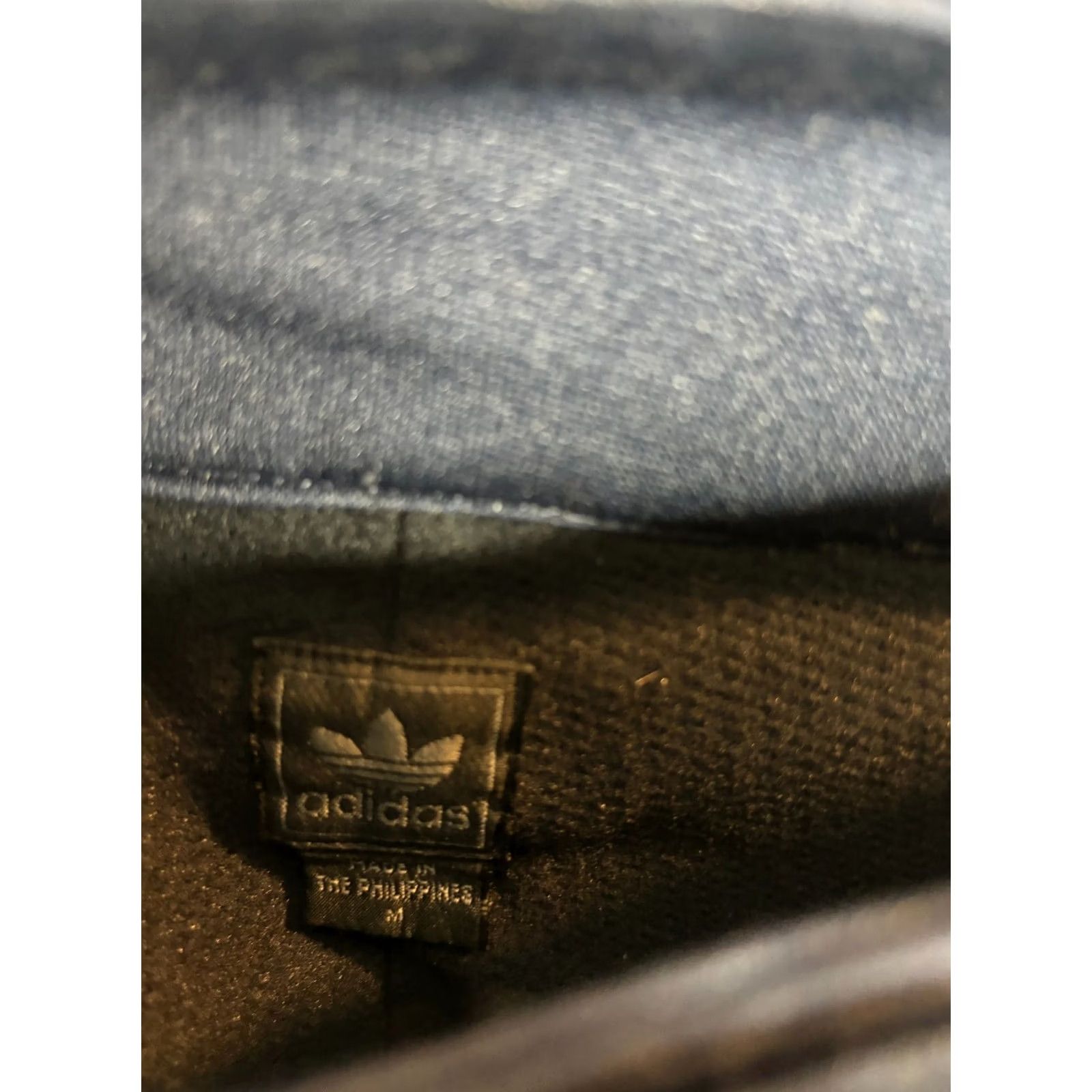 Adidas adidas Y2K Pants Men's M Navy Blue 5544 Track Pants Athletic Regular 90s Theme Gym & Training Mens Size US 31 - 3 Thumbnail
