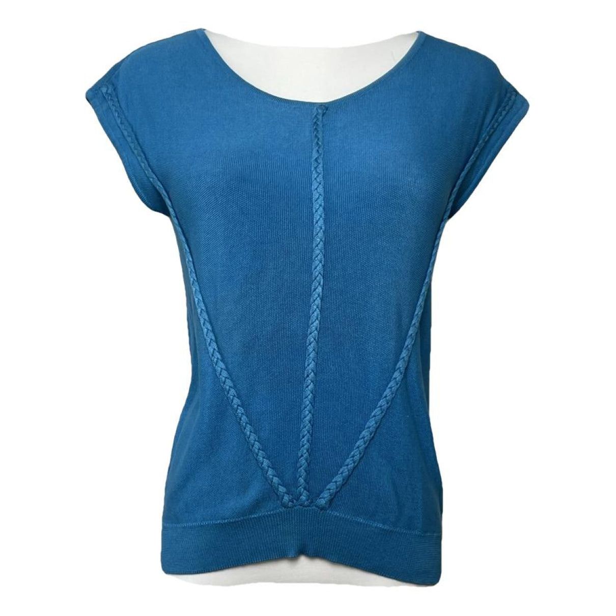 Dior J'adore Blue Cotton Top Size M / US 6-8 / IT 42-44 - 1 Thumbnail