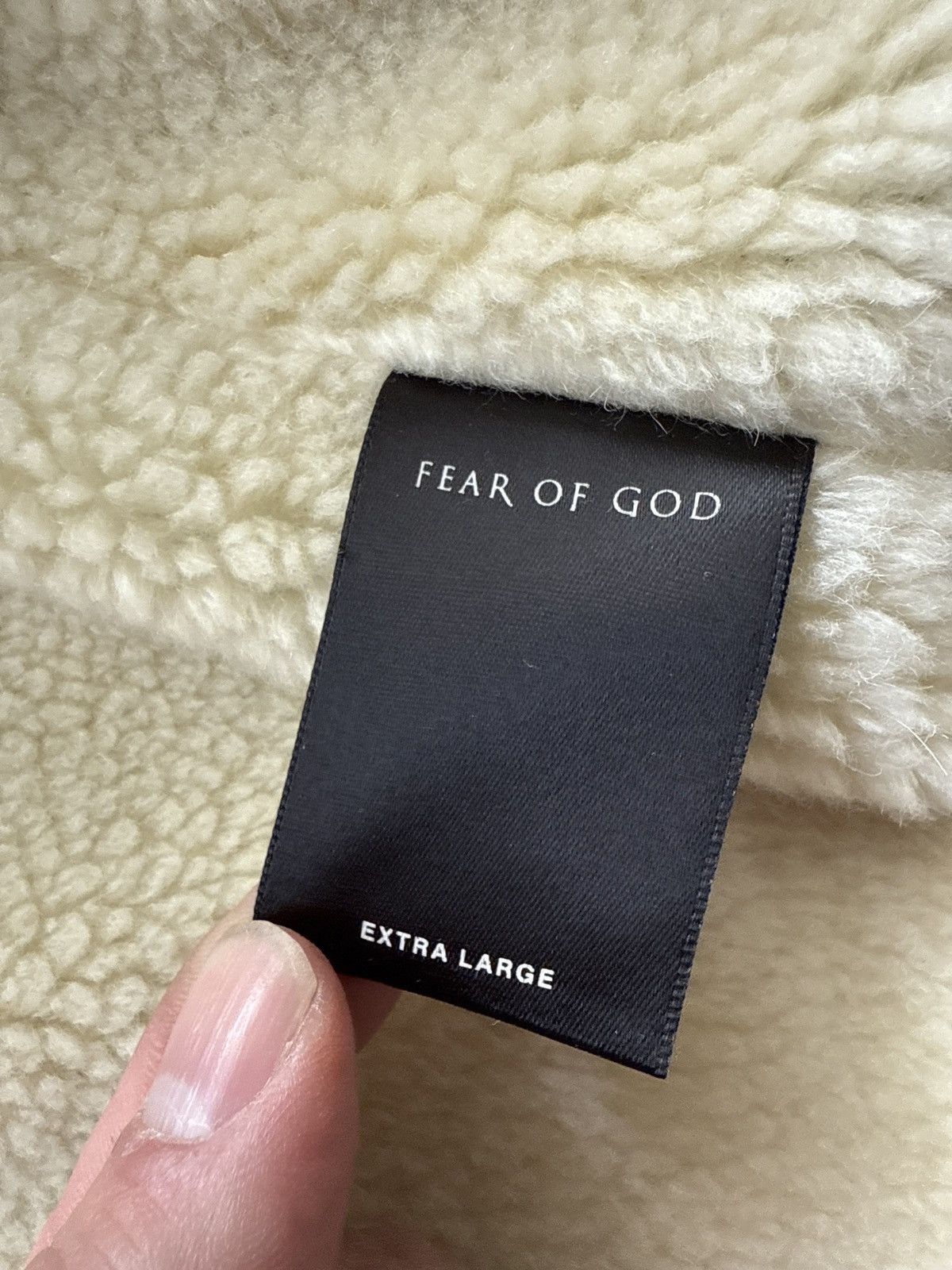 Fear of God Fear Of God sherpa denim jacket Size US XL / EU 56 / 4 - 9 Thumbnail