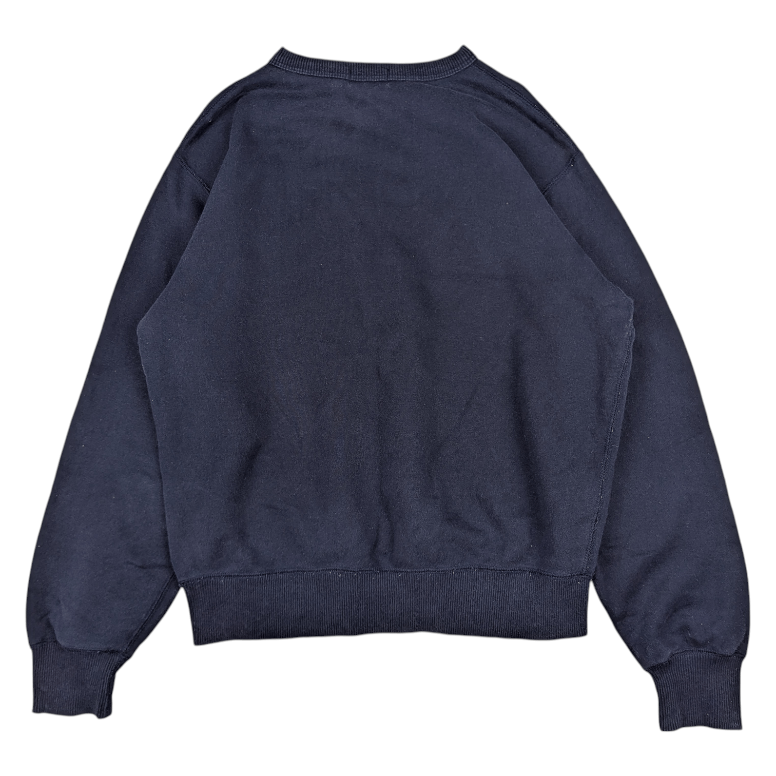 Uniqlo Vintage 90's UNIQLO Dark Blue Sweatshirts Jumper Pullover Size US M / EU 48-50 / 2 - 7 Thumbnail