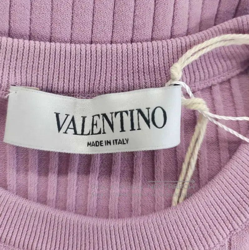 Valentino Valentino Ribbed Pink Sweater for Women . Size L / US 10 / IT 46 - 3 Thumbnail