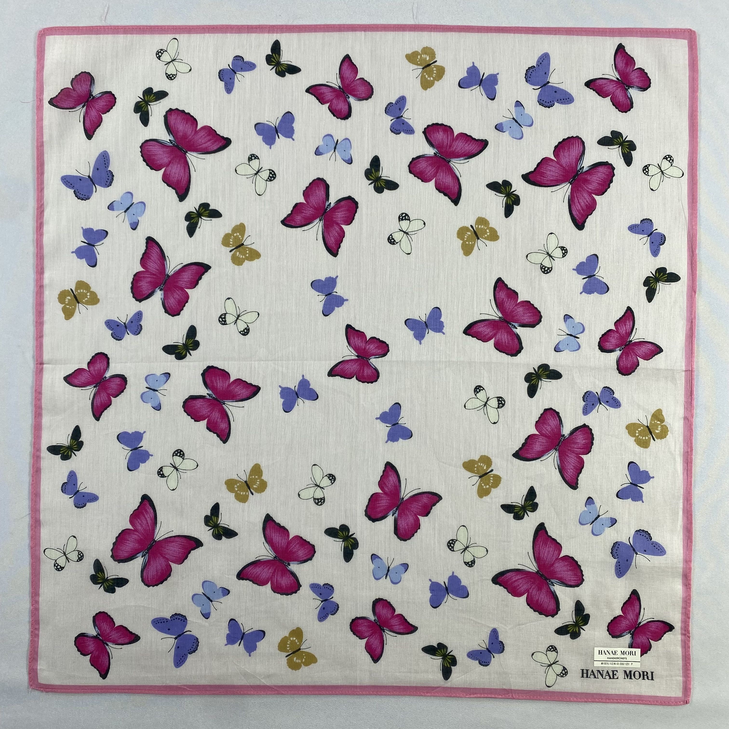 Hanae Mori × Vintage Hanae Mori Bandana/ Handkerchief / Neckerchief Size ONE SIZE - 1 Thumbnail
