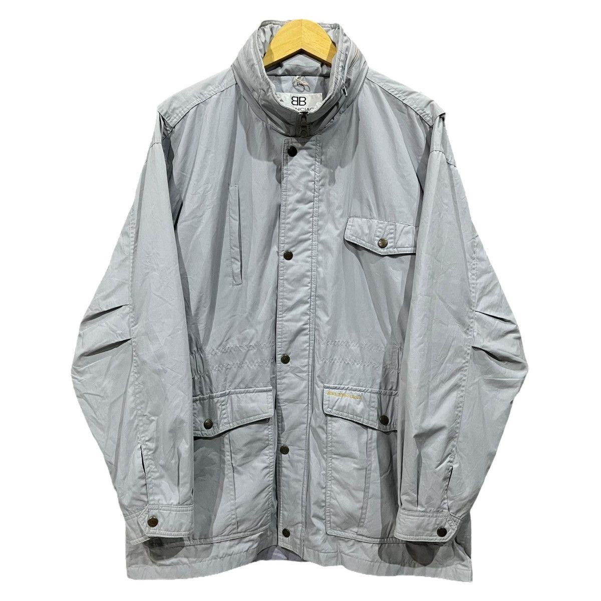 Balenciaga Vintage Balenciaga Parka Jacket Hidden Hoodie Size US L / EU 52-54 / 3 - 2 Thumbnail