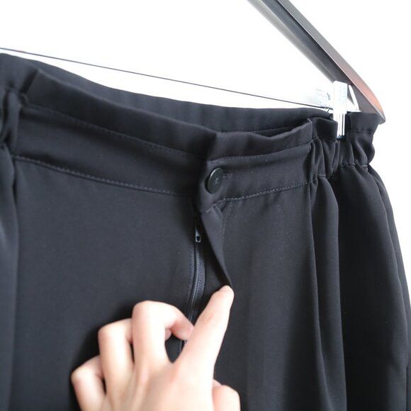 Zara Zara High Waist Pleated Cargo Dress Pants Size 4 Size 28" / US 6 / IT 42 - 3 Thumbnail