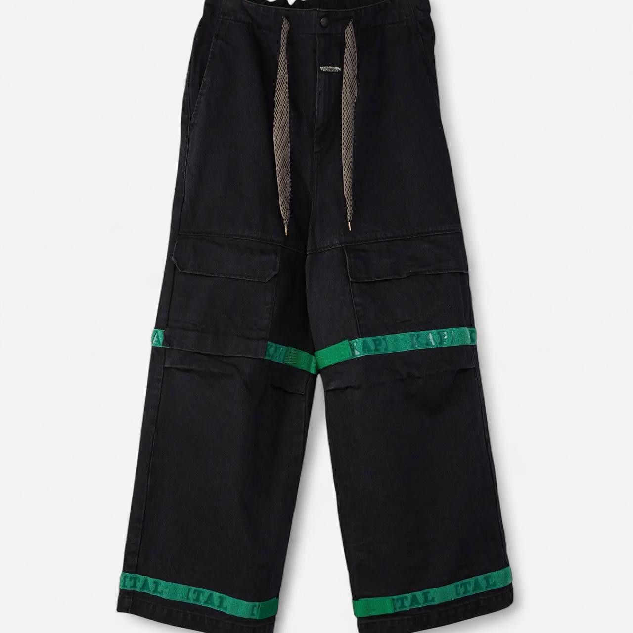 Kapital KAPITAL 14oz Denim Nouvelle Shuttle Pants - Blue Size US 34 / EU 50 - 1 Thumbnail