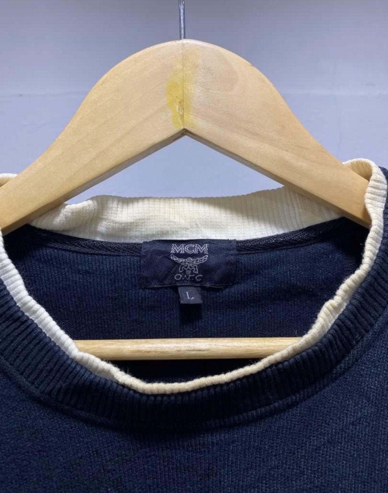 MCM 🚨FINAL DROP🚨 MCM Knit Sweater Vintage 90s 80s Size US M / EU 48-50 / 2 - 3 Thumbnail
