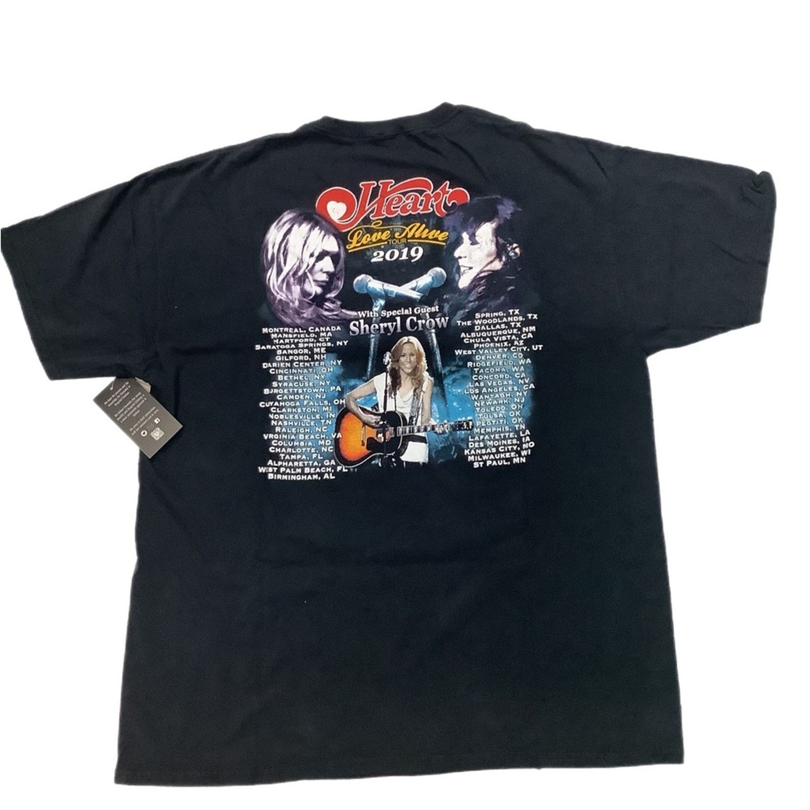 Vintage 2019 Hearts Live Alive Tour t-shirt Size US XL / EU 56 / 4 - 2 Thumbnail