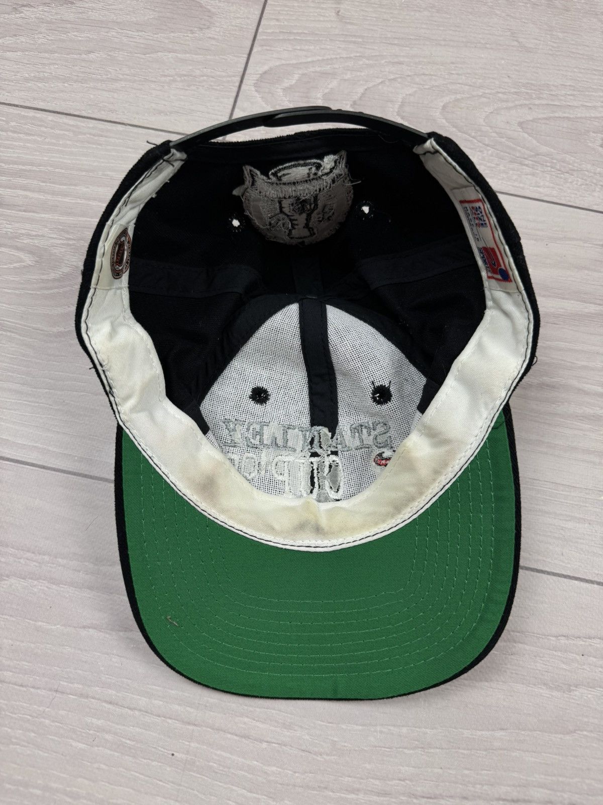 NHL Vintage 90s New Jersey Devils Stanley Cup Champions 1995 Cap Size ONE SIZE - 6 Thumbnail