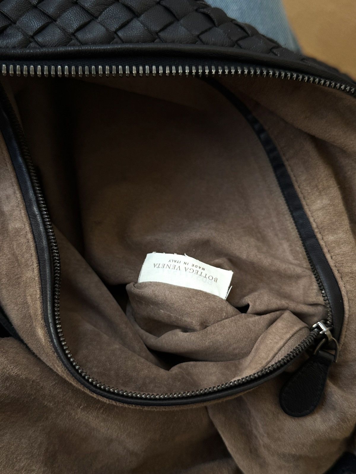 Bottega Veneta BOTTEGA VENETA Convertible Bag Intrecciato Navy Size ONE SIZE - 7 Thumbnail