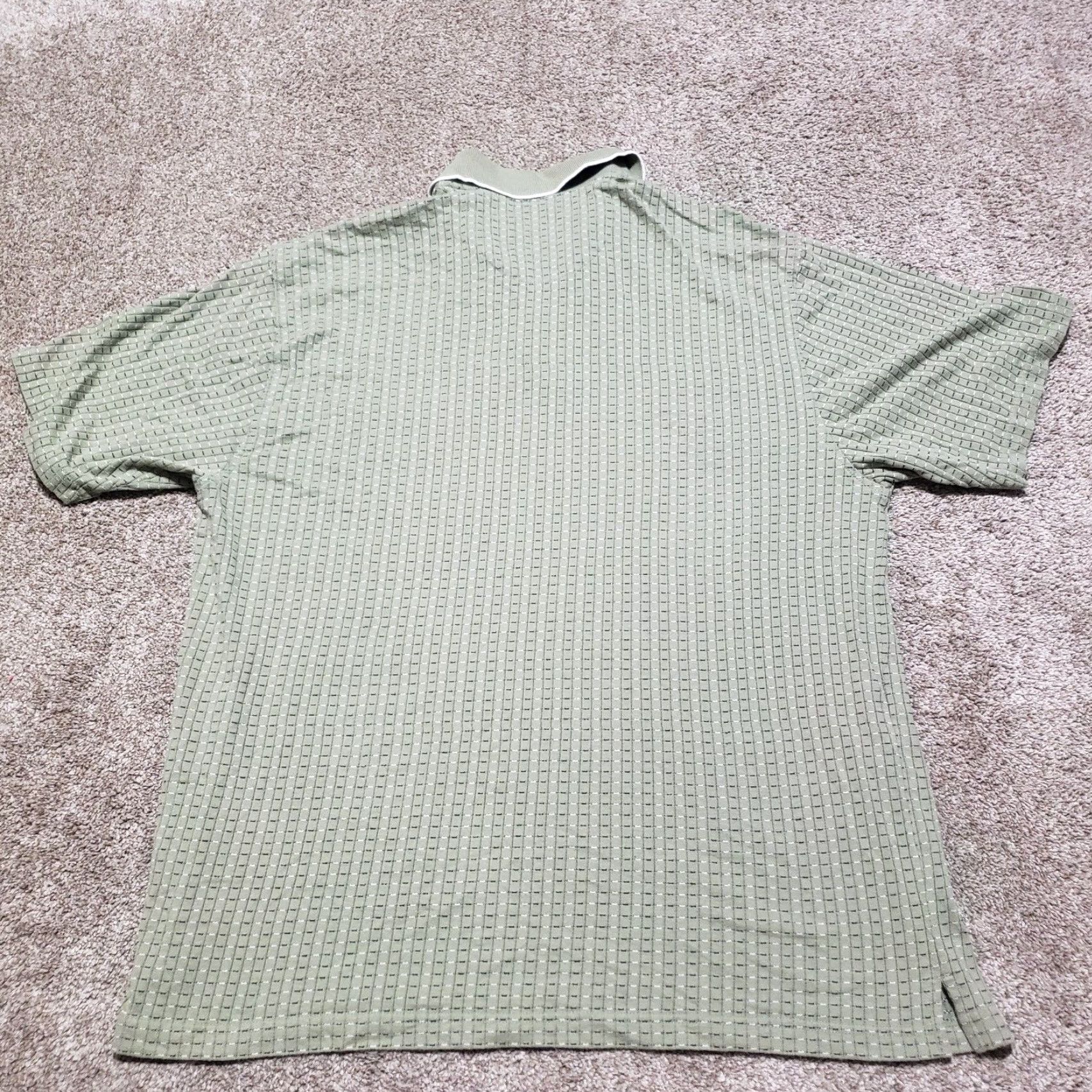 Arrow Arrow polo Shirt Adult XL Brown Solid Short Sleeve Performance Nike Size US XL / EU 56 / 4 - 7 Thumbnail