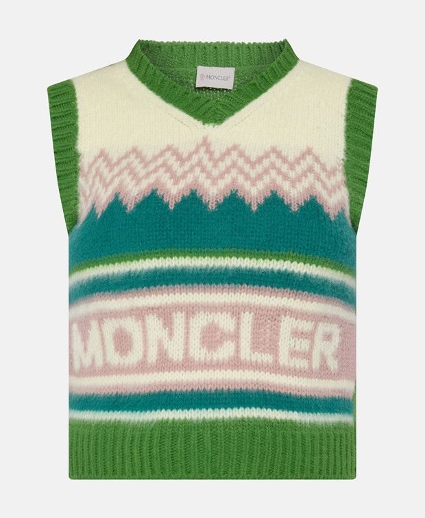 Moncler Sleeveless pullover Size L / US 10 / IT 46 - 1 Thumbnail