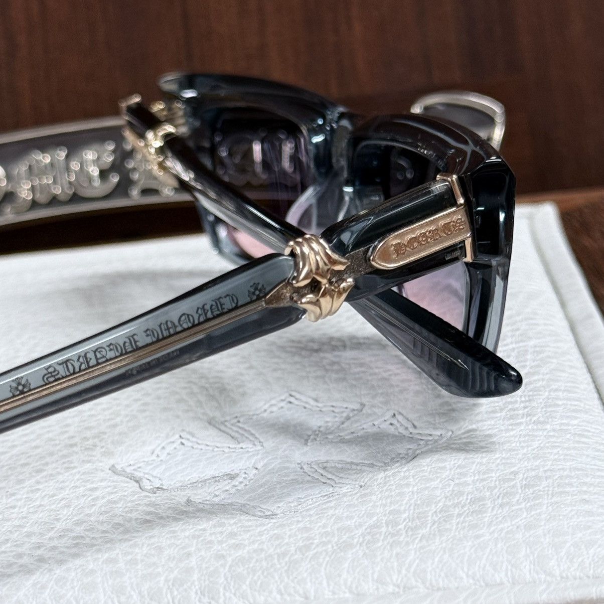 Chrome Hearts Chrome Hearts Cliterally Sunglasses Size ONE SIZE - 10 Thumbnail