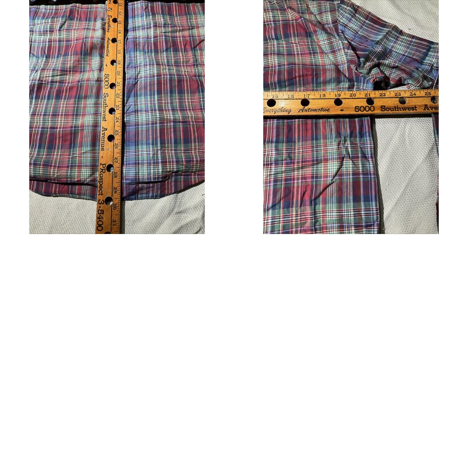 Polo Ralph Lauren Ralph Lauren Shirt Mens Medium Multicolor Madras Button Preppy Pony Oxford Shirt Long Sleeve Button-Up Collared Classic Polo Ralph Lauren Mens Shirt Size US M / EU 48-50 / 2 - 9 Thumbnail