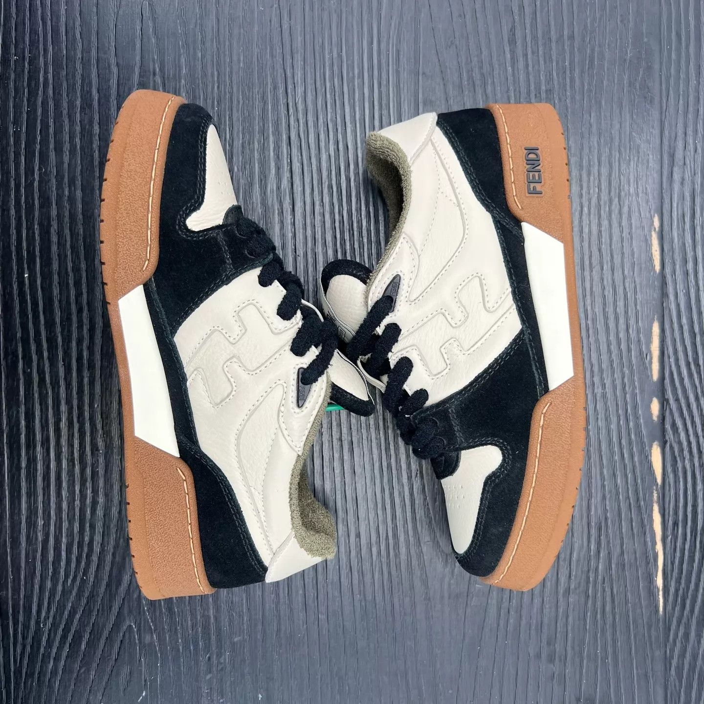 Fendi Fendi Match Black & White 36 (worn once) Size US 5.5 / IT 35.5 - 2 Thumbnail