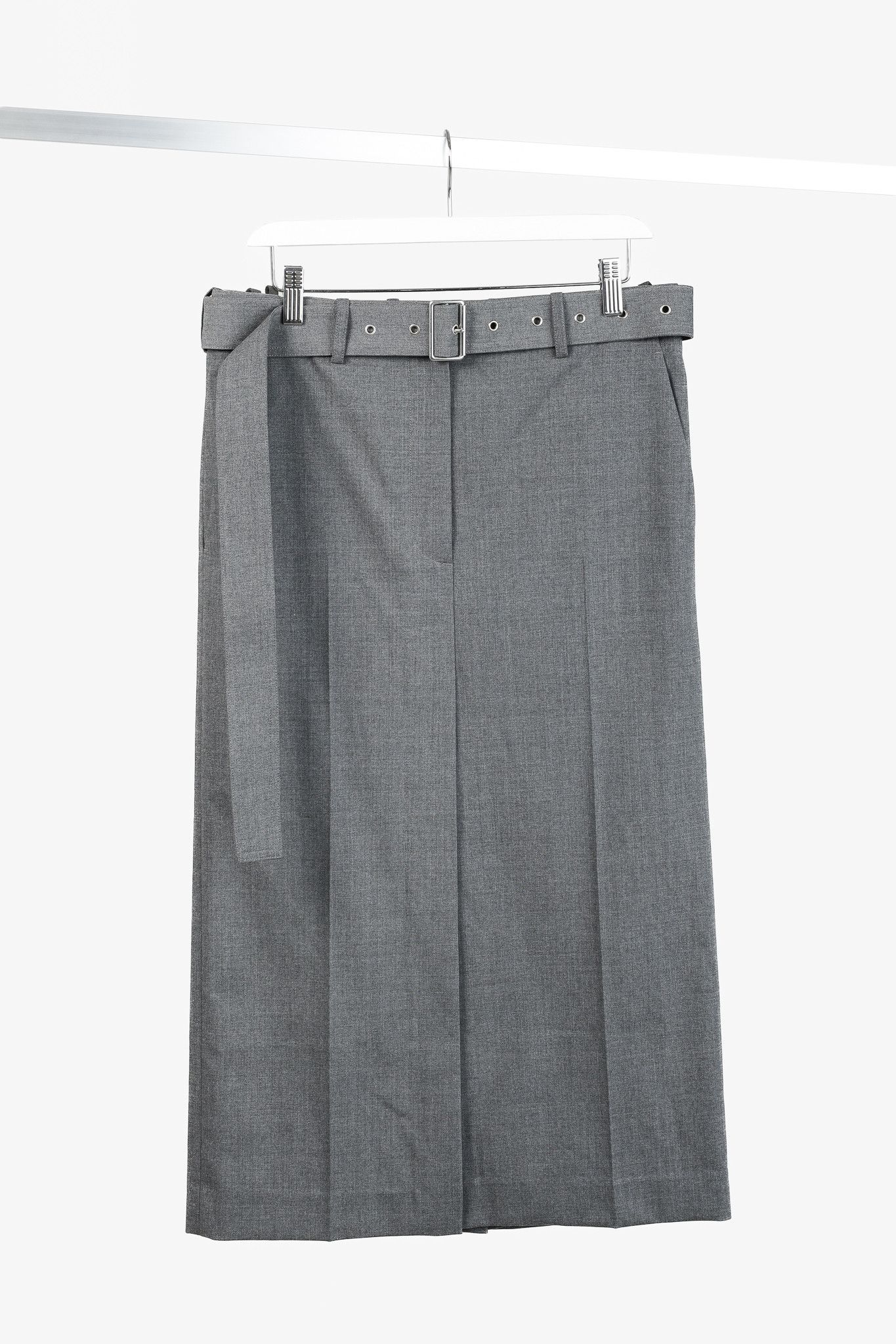 Helmut Lang Helmut Lang AW/20 Melange Tela Suiting Trouser Skirt Size 28" / US 6 / IT 42 - 1 Thumbnail