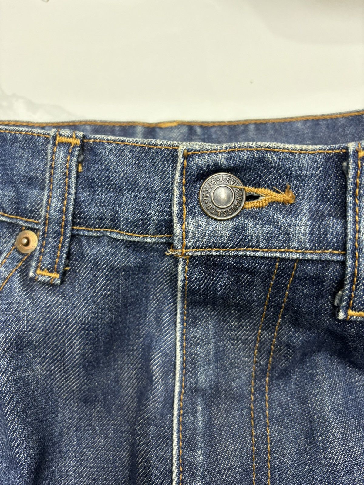 Japanese Brand VINTAGE LEVIS W515 BLUE DENIM JEANS MADE IN JAPAN Size 26" / US 2 / IT 38 - 12 Thumbnail