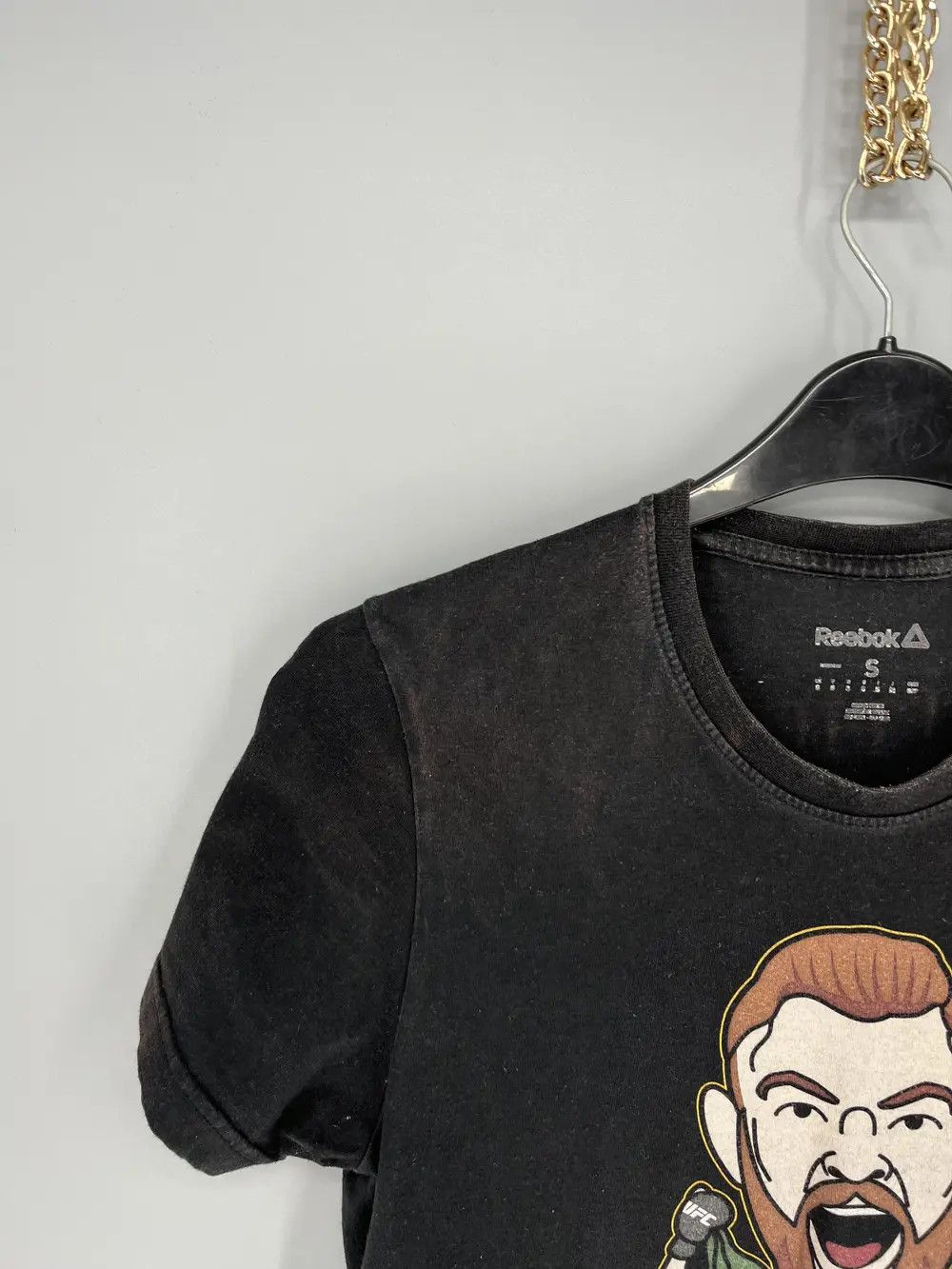 Reebok Vintage Y2K Reebok Conor McGregor Streetwear T- Shirt Size US S / EU 44-46 / 1 - 4 Thumbnail