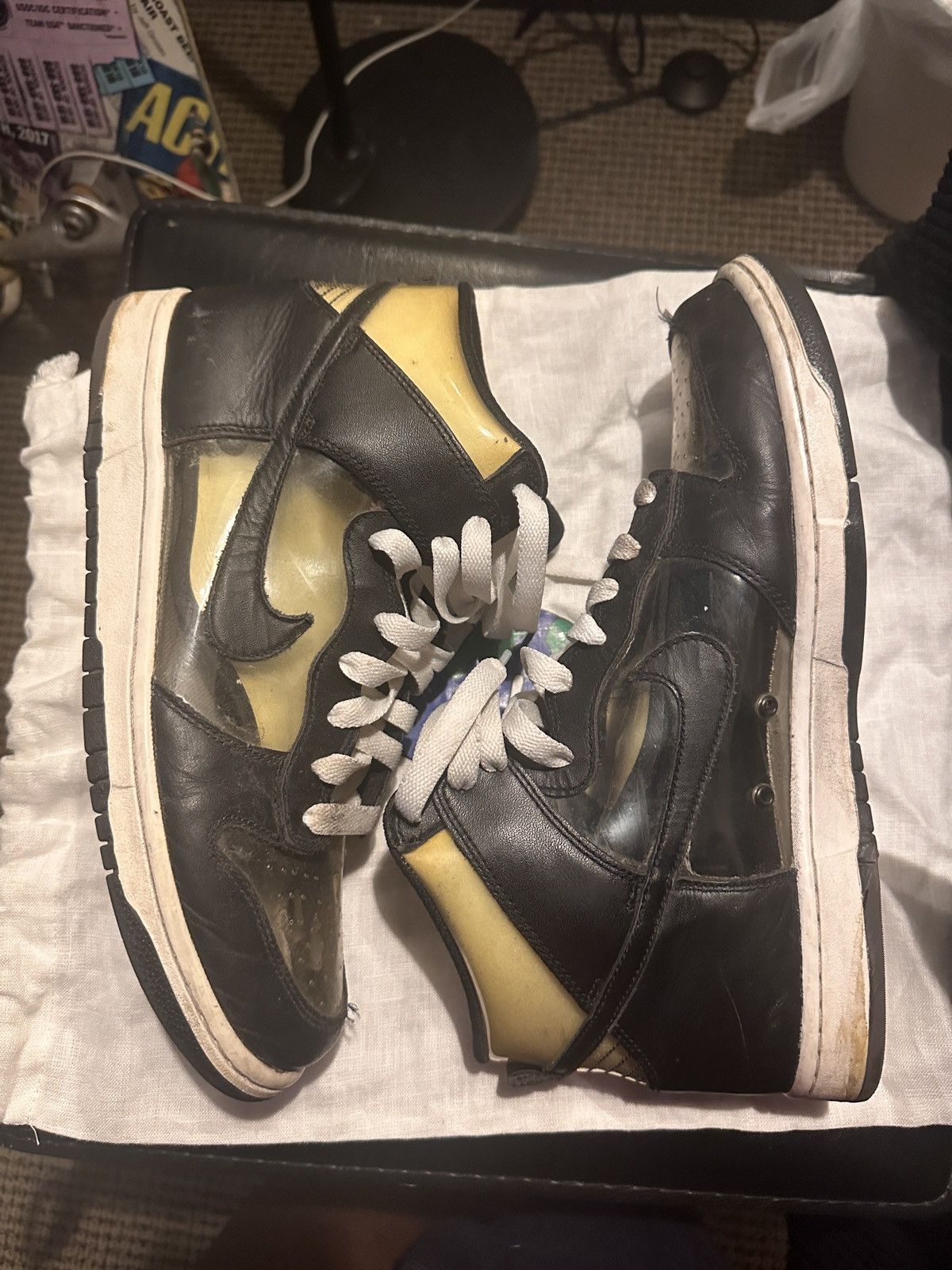 Comme des Garcons × Comme des Garcons Homme Plus × Nike Iconic CDG Nike PVC/Clear Dunk Size US 11 / EU 44 - 2 Thumbnail