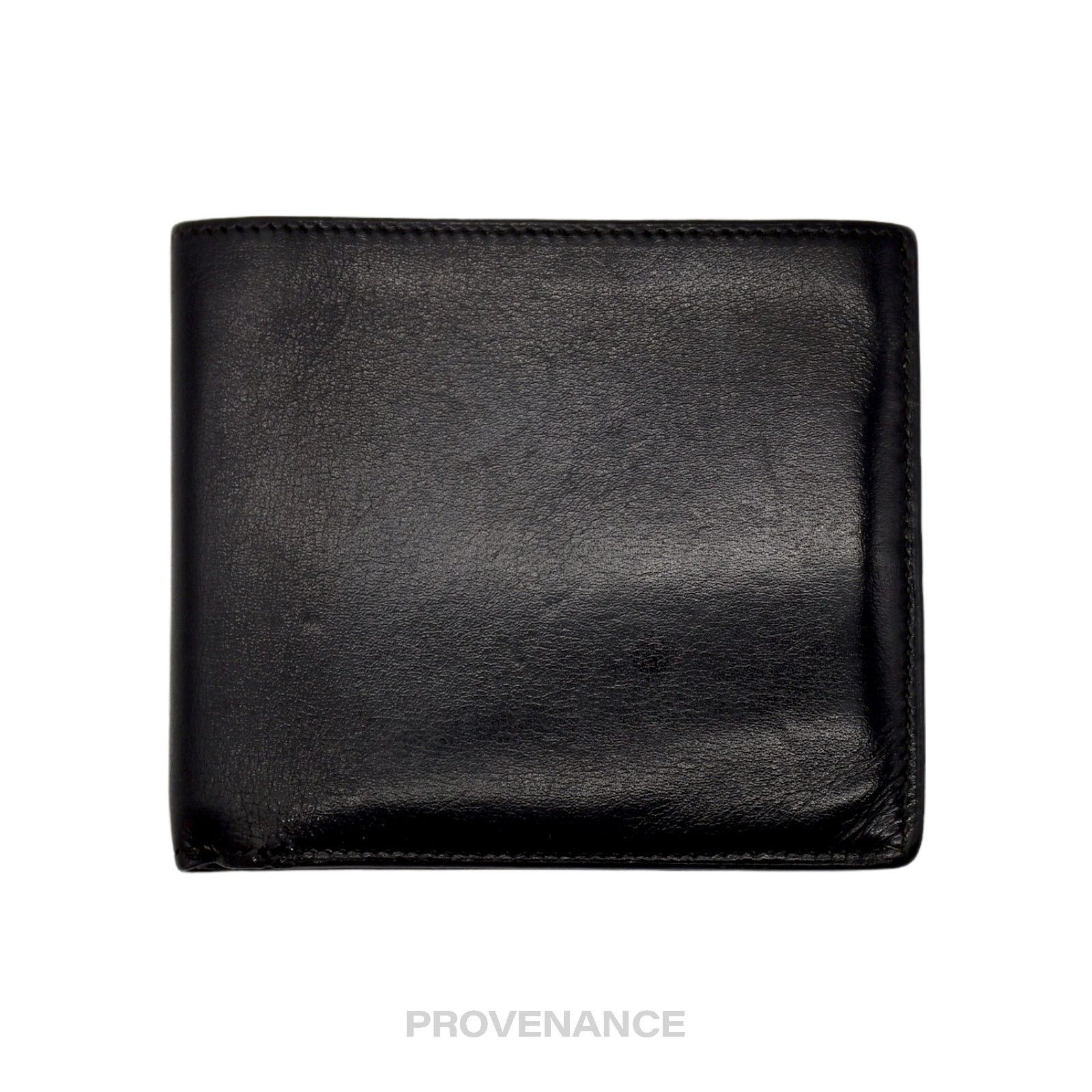 Hermes 🔴 Hermès 10CC Compact Wallet - Black Noir Box Calfskin Size ONE SIZE - 2 Thumbnail
