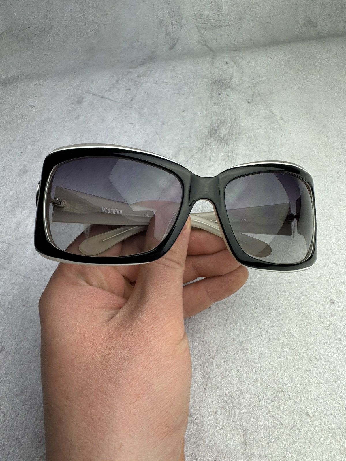 Designer × Moschino × Vintage Moschino sunglasses M 3745-S-B vintage Size ONE SIZE - 9 Thumbnail