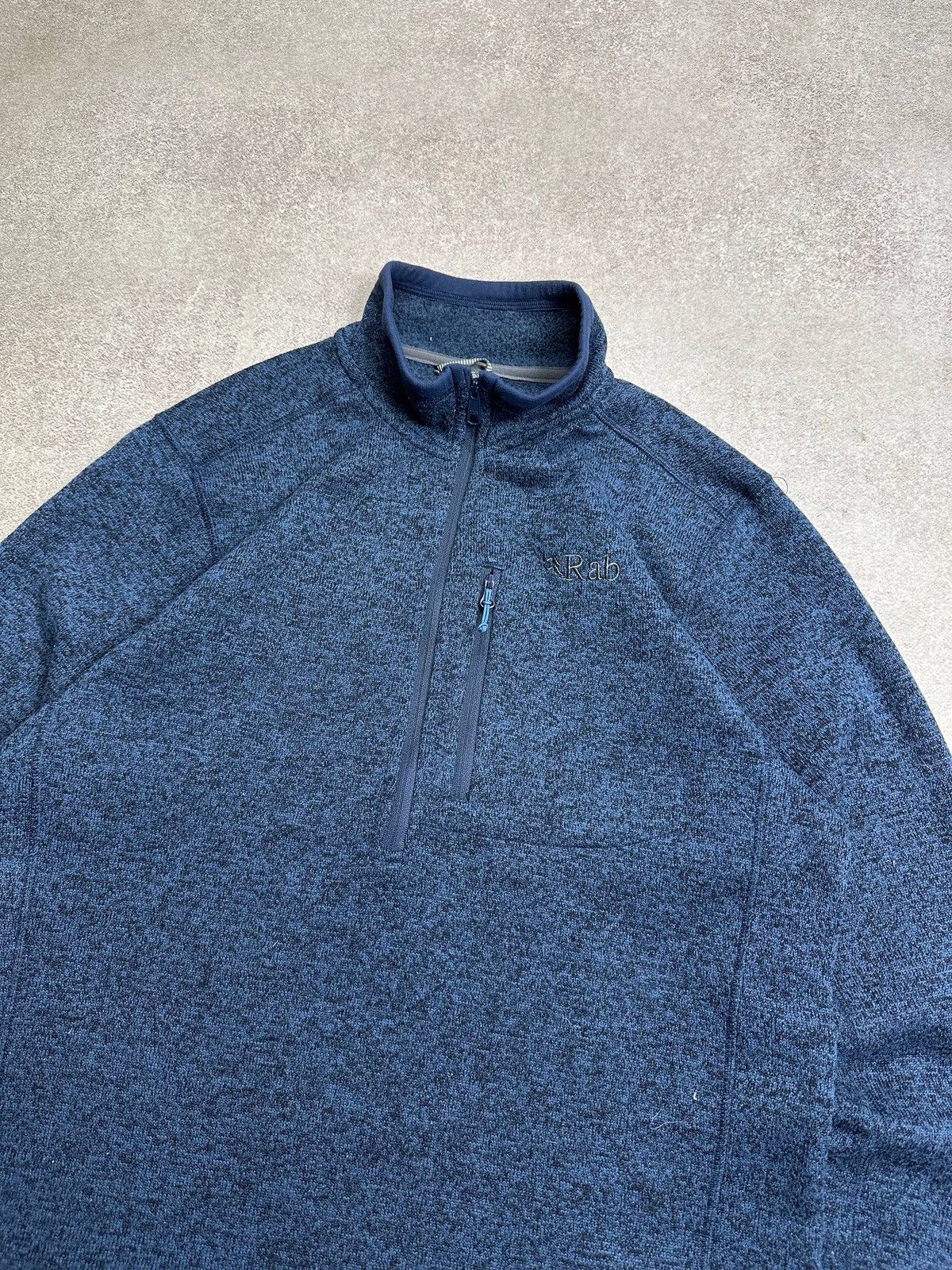 Rab Vintage Rab Quest Pull On Quarter Zip Fleece Jacket L Size US L / EU 52-54 / 3 - 2 Thumbnail