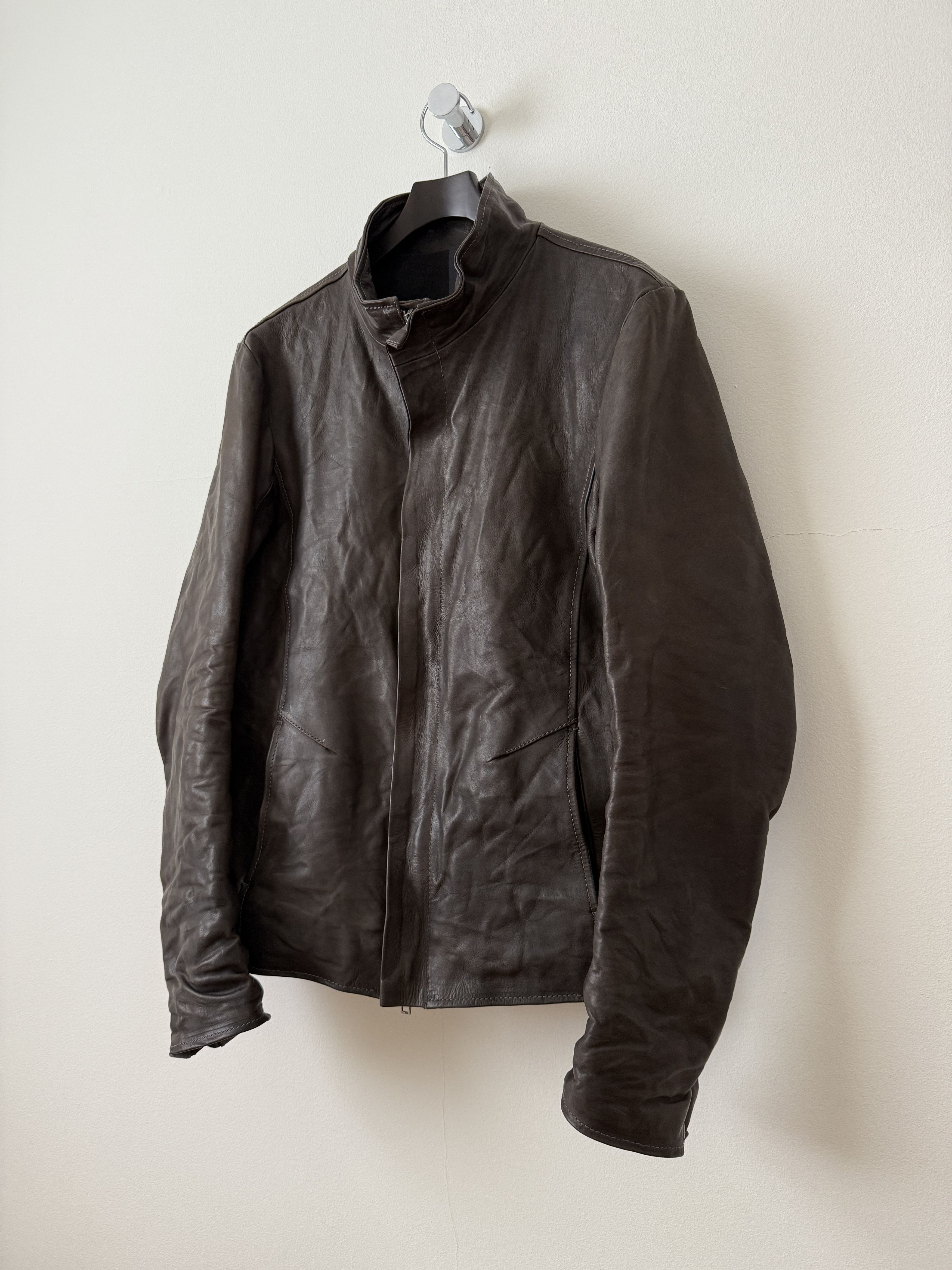 Poeme Bohemien Leather Moto Jacket Size US M / EU 48-50 / 2 - 4 Thumbnail