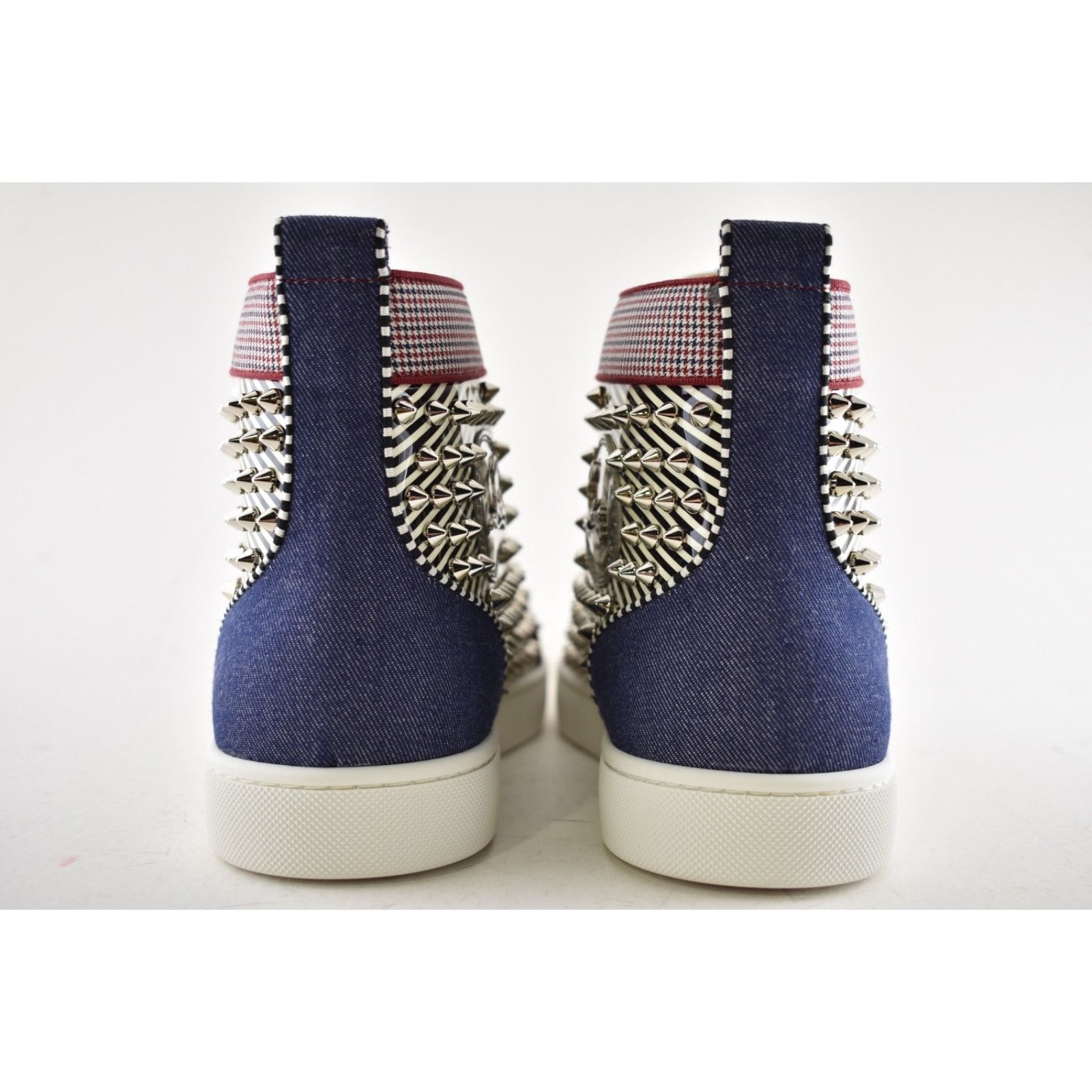 Christian Louboutin Christian Louboutin Louis Orlato Flat Spike Black White Size US 11 / EU 44 - 11 Thumbnail