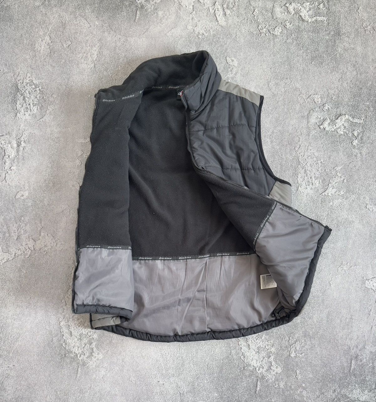 Dickies × Vintage Dickies M zip puffer quilted vest sleeveless jacket Size US M / EU 48-50 / 2 - 5 Thumbnail