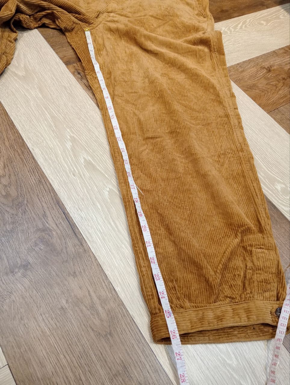 Sassafras JAPANESE SASSAFRAS WIDE BAGGY CORDUROY PANTS Size US 35 - 17 Thumbnail