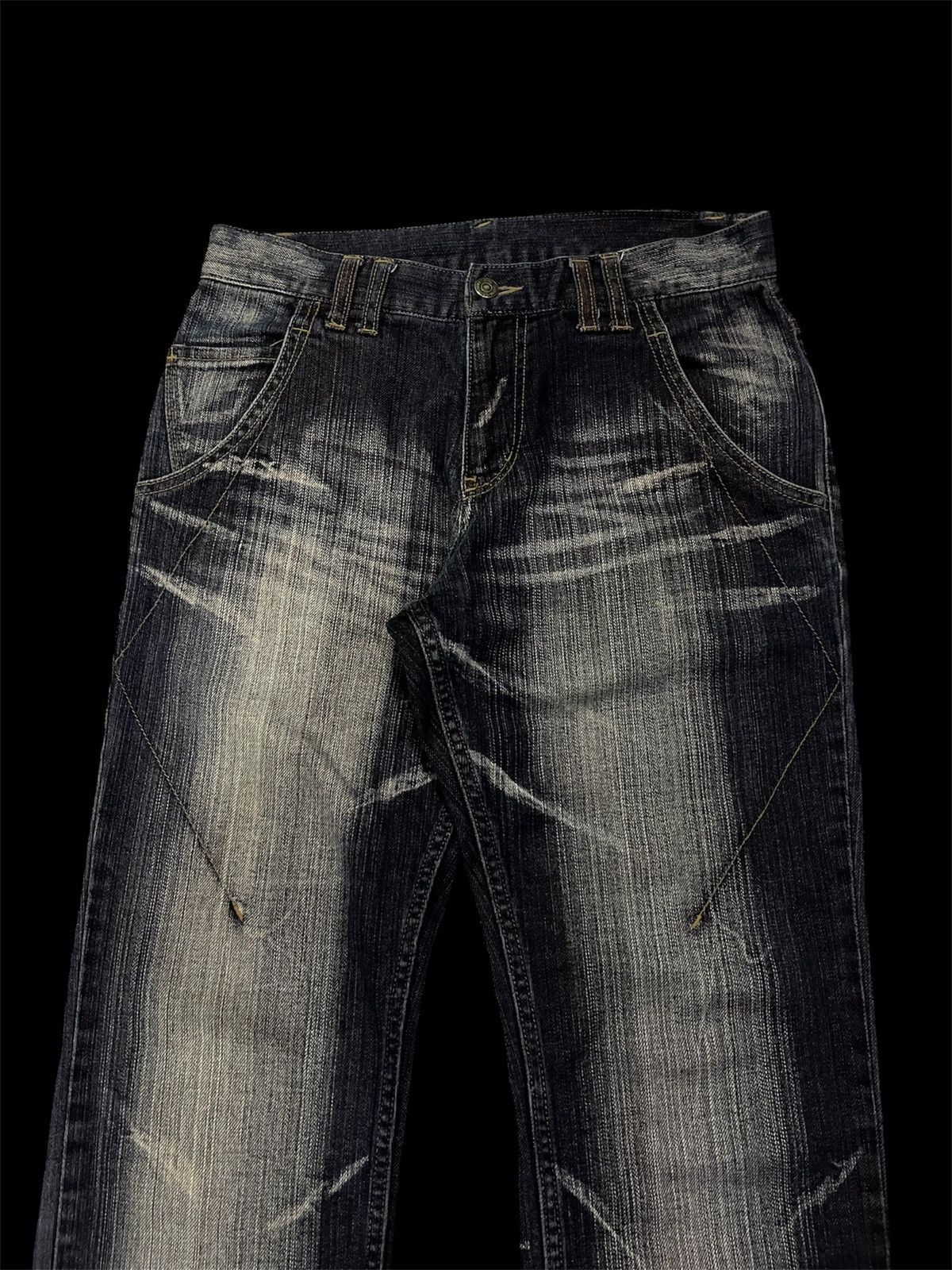If Six Was Nine × Japanese Brand × PPFM PPFM Double kene super faded style Size US 29 - 5 Thumbnail