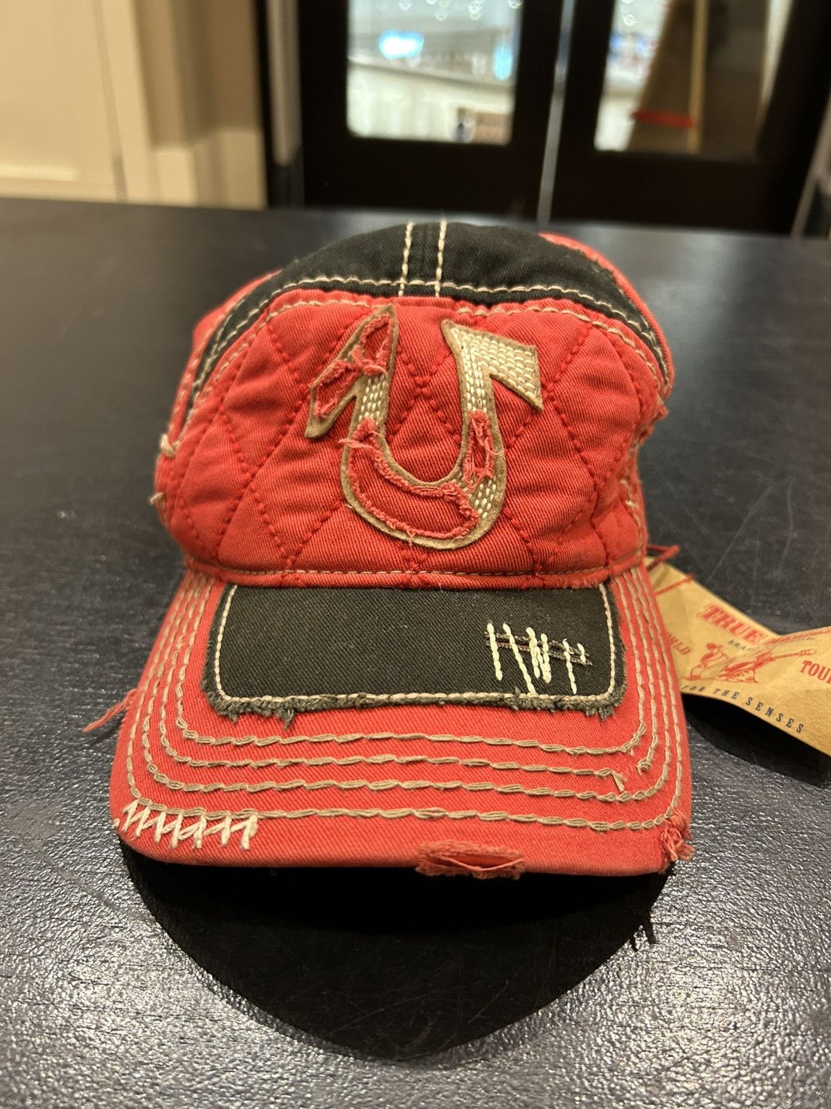 True Religion True Religion Patch Quilted Trucker Cap Size ONE SIZE - 2 Thumbnail