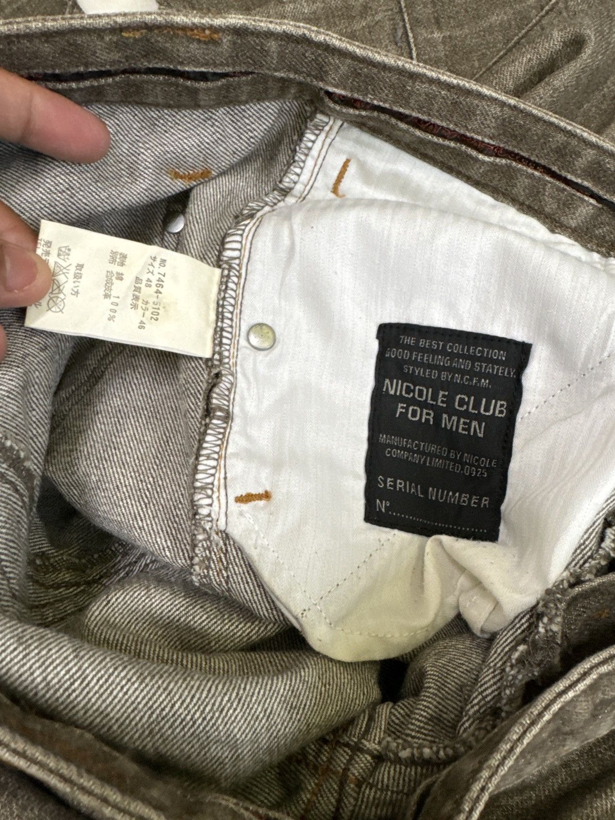 Nicole Club Nicole Club For Men Snake PocketFlare Design Jeans Size US 32 / EU 48 - 16 Thumbnail