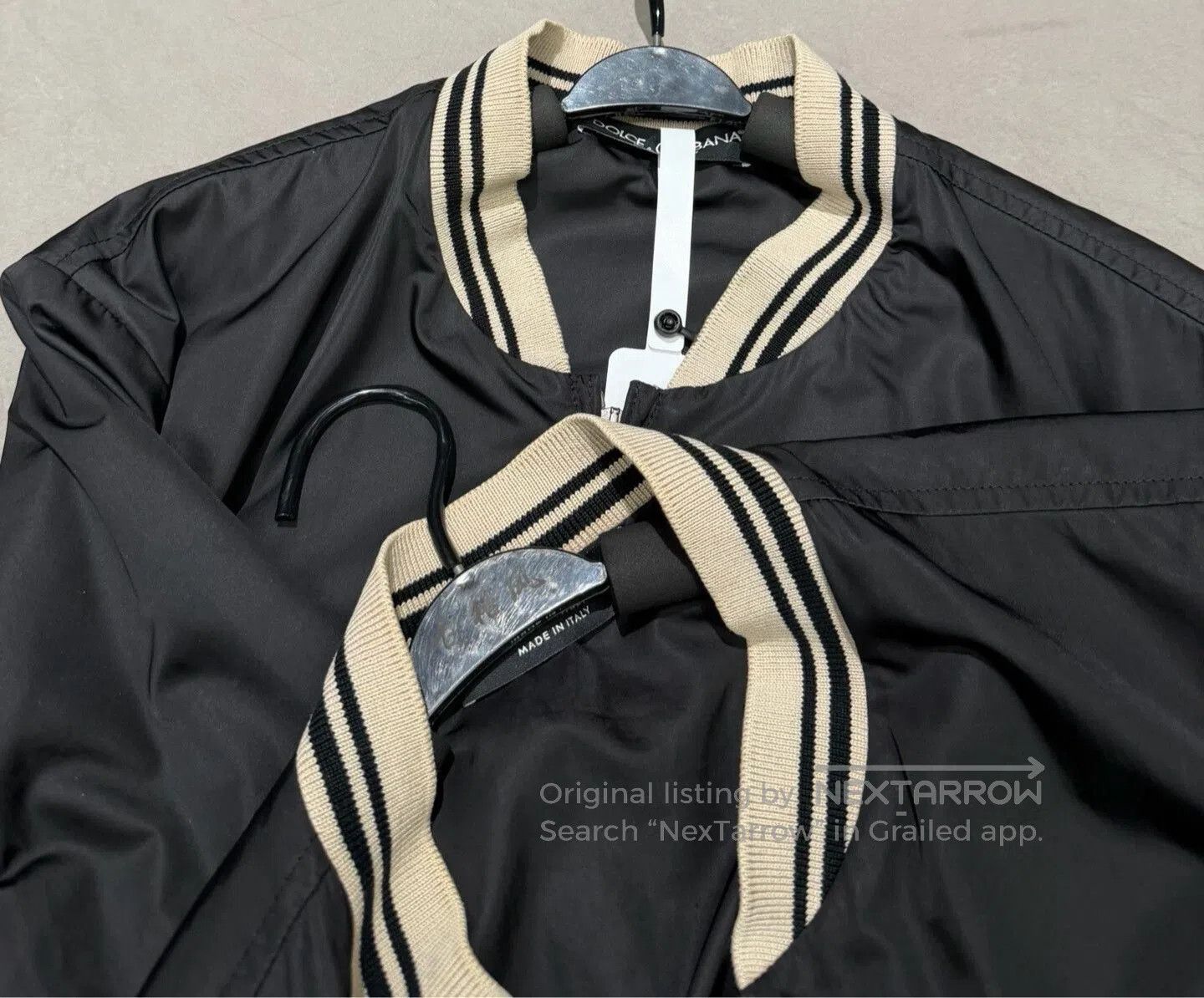 Dolce & Gabbana Dolce & Gabbana Embroidered Crown Men's Jacket. Size US S / EU 44-46 / 1 - 4 Thumbnail