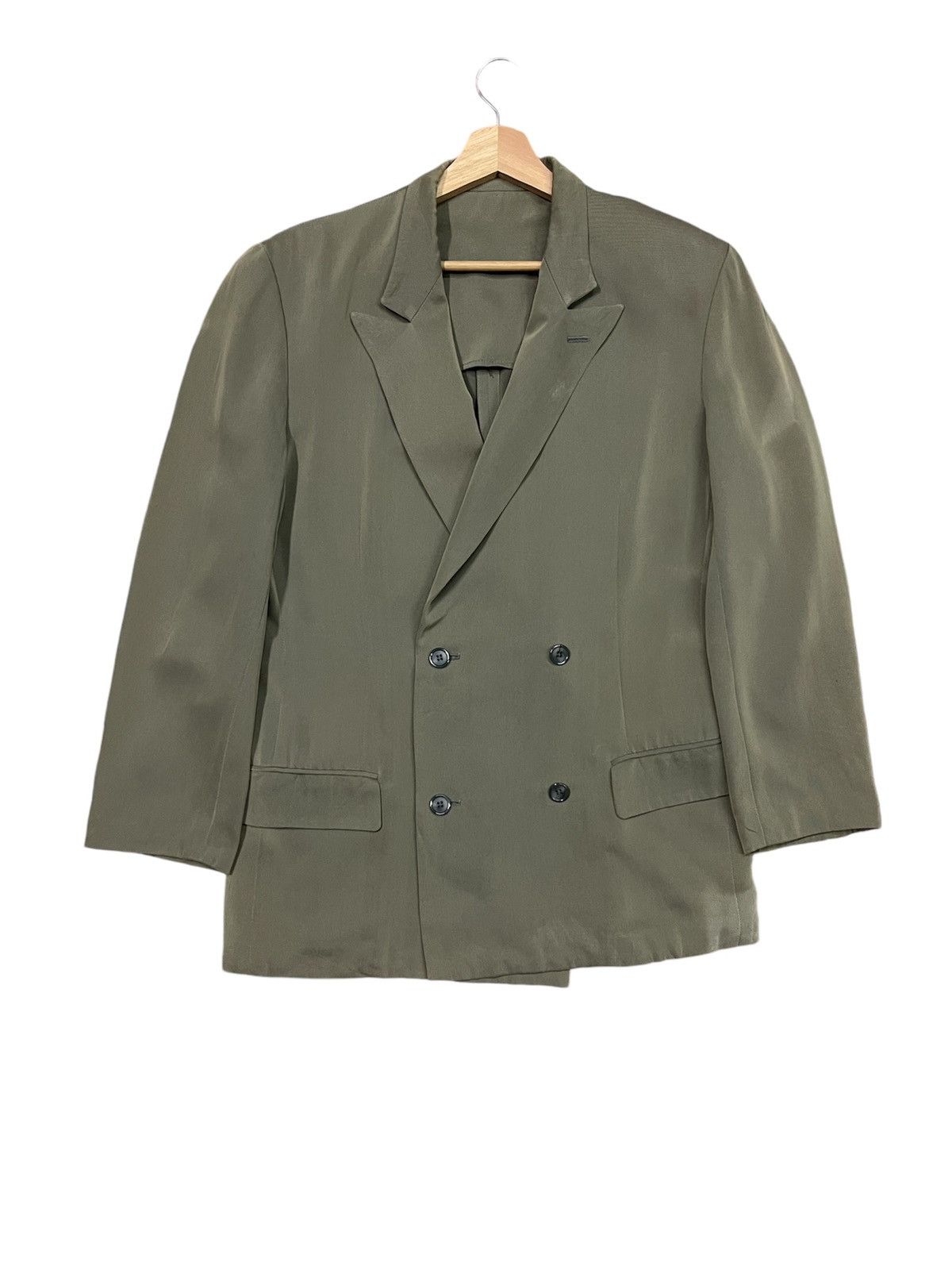 Yohji Yamamoto Y's Double Breast Jacket Size US M / EU 48-50 / 2 - 3 Thumbnail