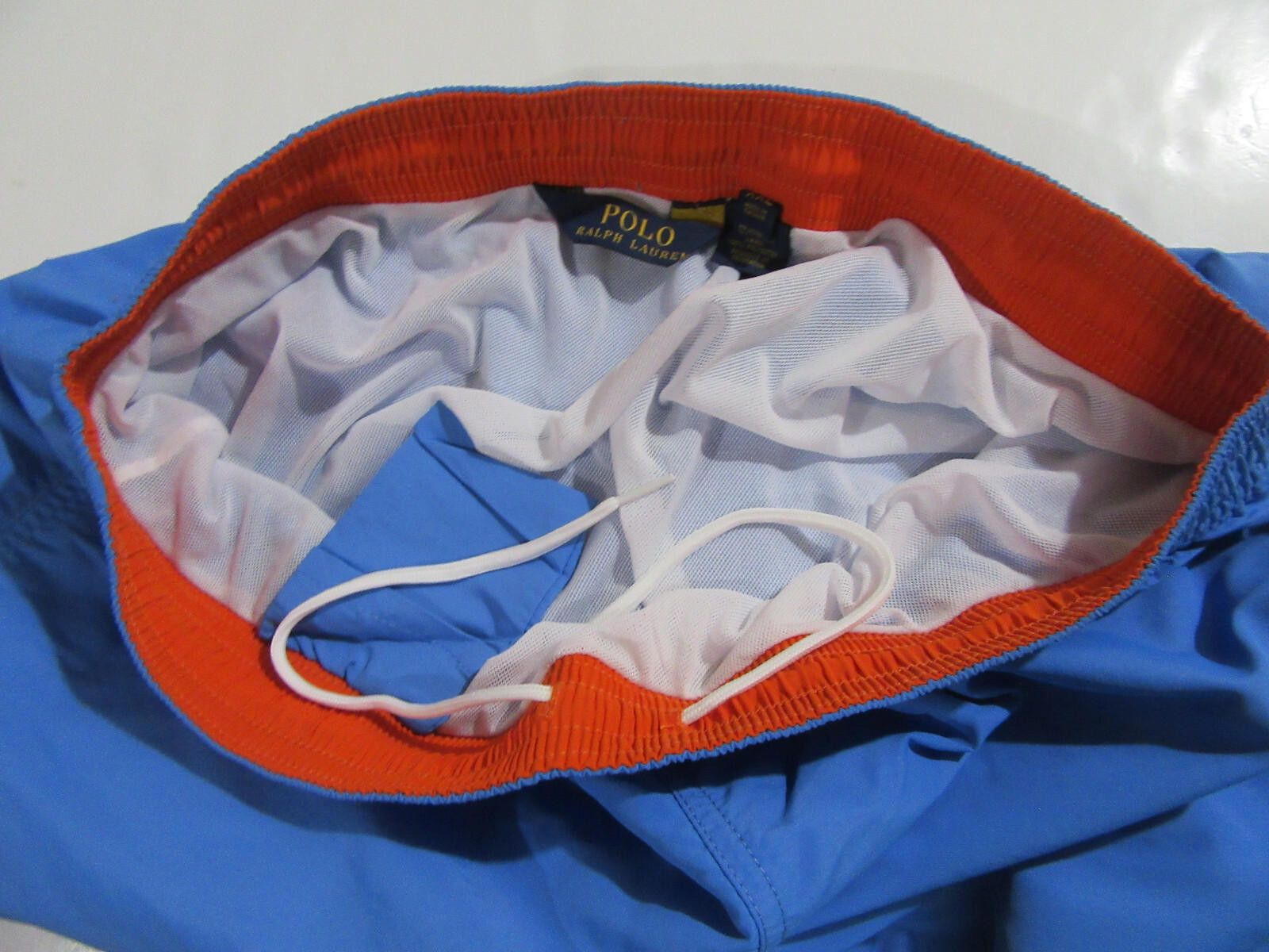 Polo Ralph Lauren Polo Ralph Lauren Mens Swim Trunks Riviera Blue Size XXL NWT Size US 40 / EU 56 - 4 Thumbnail