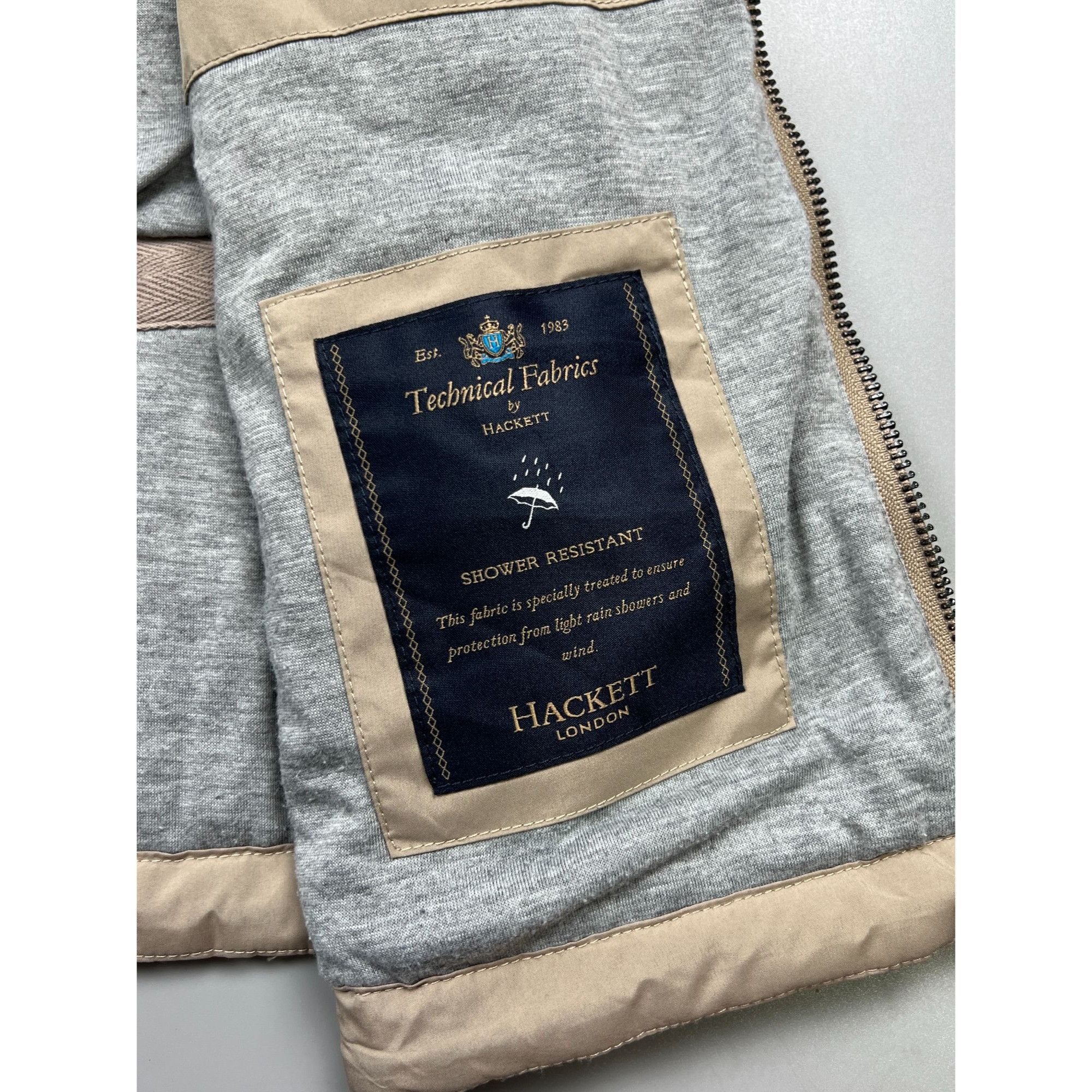 Hackett Hackett Technical Fabrics Shower Resistant Jacket (Y0770) Size US S / EU 44-46 / 1 - 6 Thumbnail