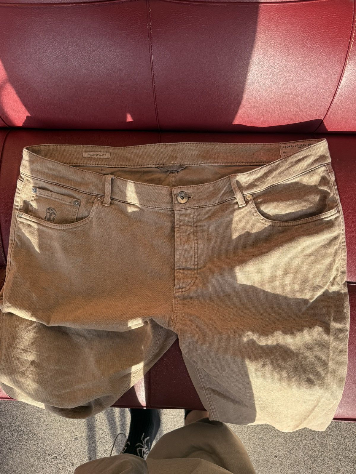 Brunello Cucinelli Brunello Cucinelli pants Size US 42 / EU 58 - 1 Thumbnail