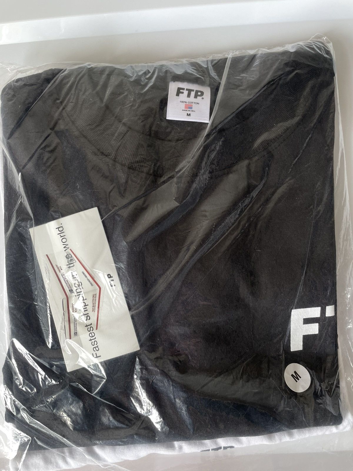 Fuck The Population BLACK FTP LOGO TEE MEDIUM + FREE SHIRT Size US M / EU 48-50 / 2 - 1 Thumbnail