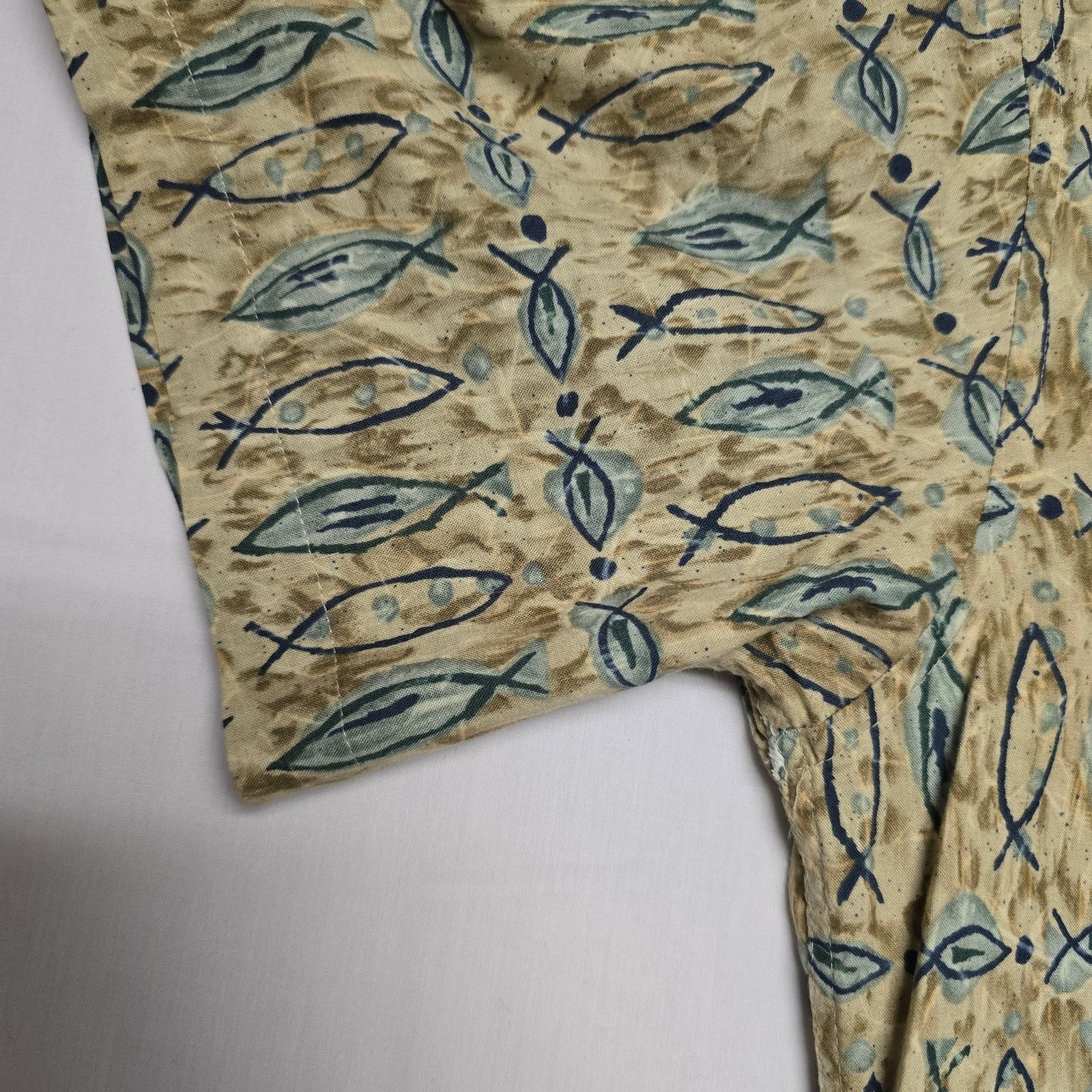 Croft & Barrow × Vintage Vintage Fish Button Up Shirt Mens Medium Croft & Barrow Size US M / EU 48-50 / 2 - 5 Thumbnail