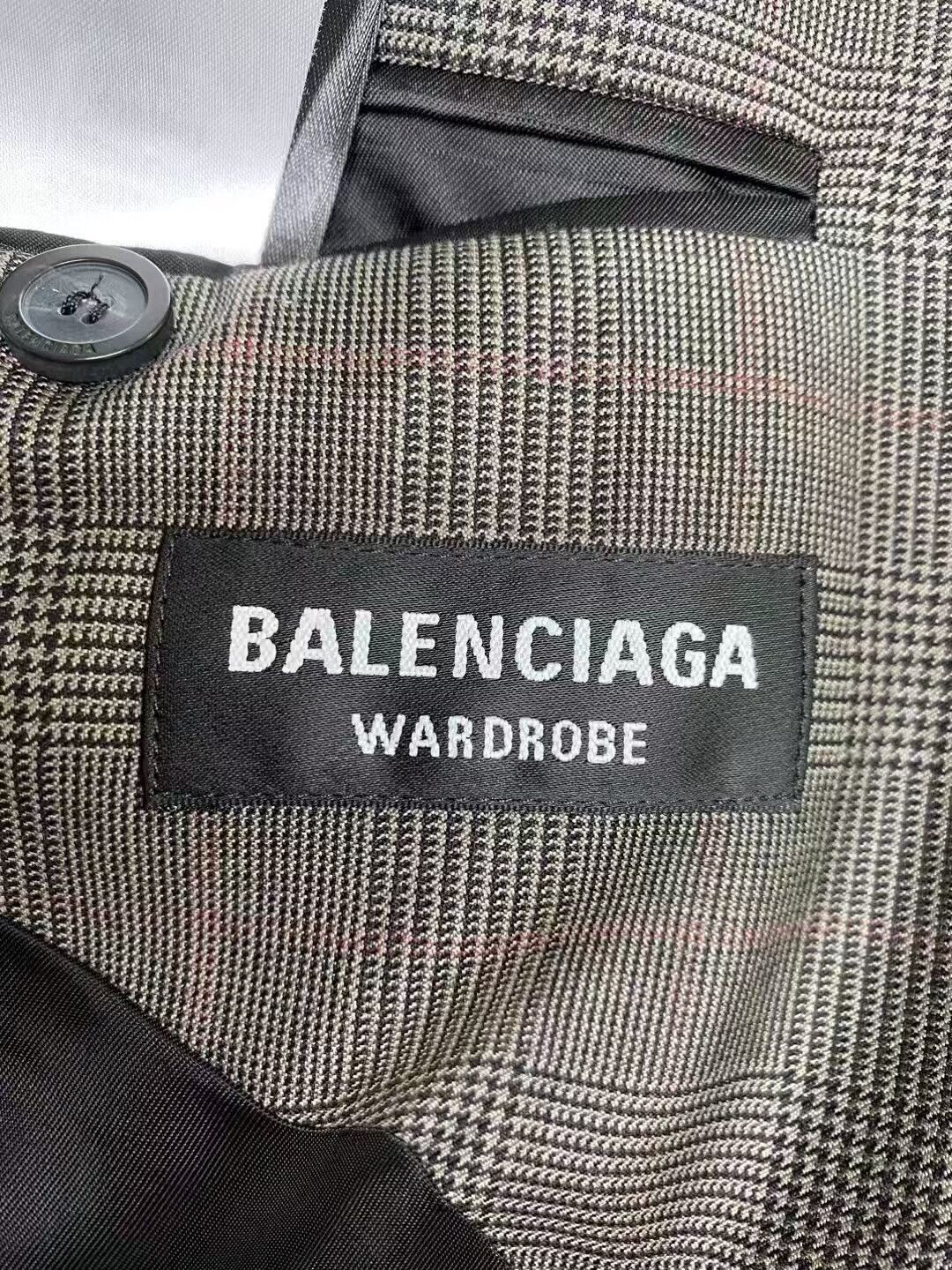Balenciaga Balenciaga Men’s Logo Suit Jacket Size US XL / EU 56 / 4 - 5 Thumbnail