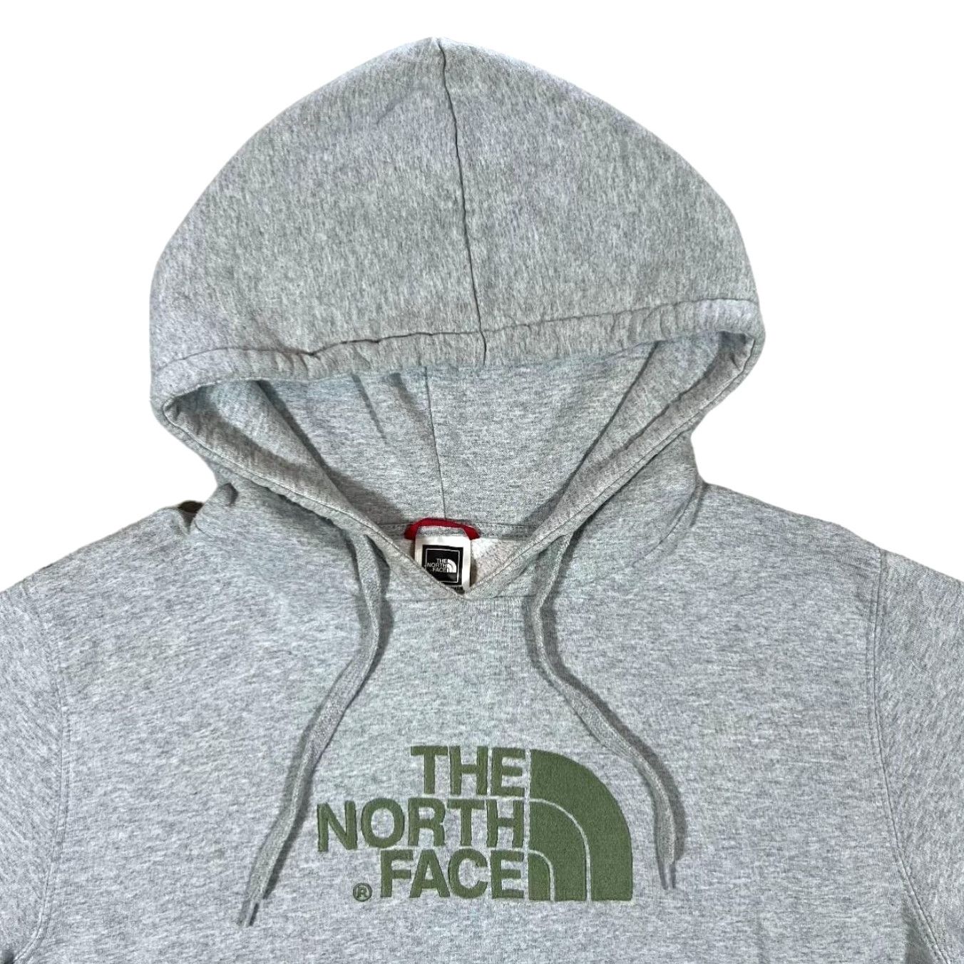 The North Face THE NORTH FACE Grey Hoodie Embroidered Big Logo Spellout Pullover Womens XL Size XL / US 12-14 / IT 48-50 - 2 Thumbnail