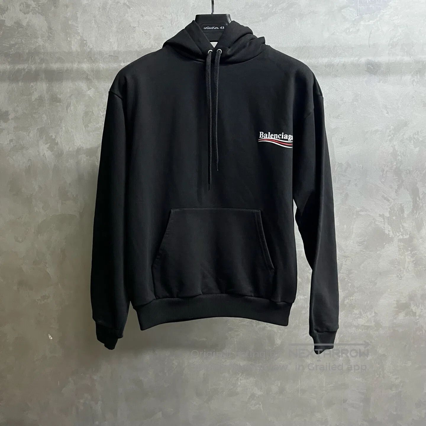 Balenciaga Balenciaga Logo-printed hooded sweatshirt| Size US XS / EU 42 / 0 - 1 Thumbnail