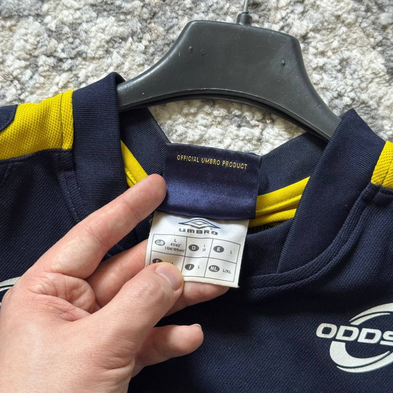 Umbro Vintage 2003 Umbro Sweden Soccer Retro Blokecore Jersey Size US L / EU 52-54 / 3 - 7 Thumbnail