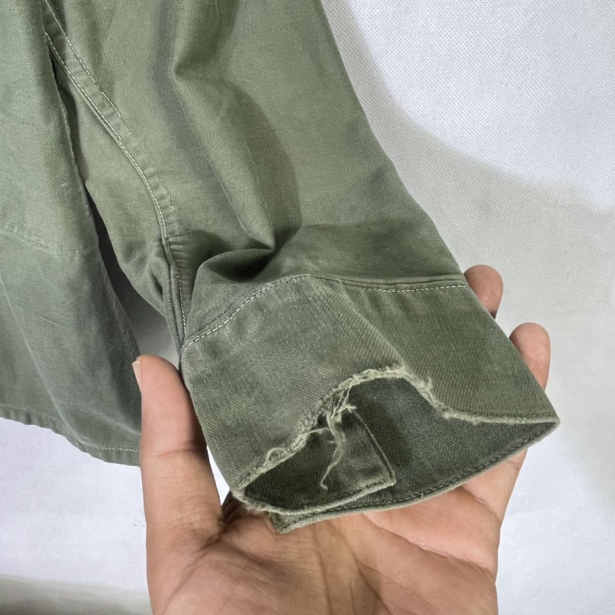 Vintage Vintage 50s USMC P-1958 Vietnam War Utility Shirt Size US S / EU 44-46 / 1 - 4 Thumbnail