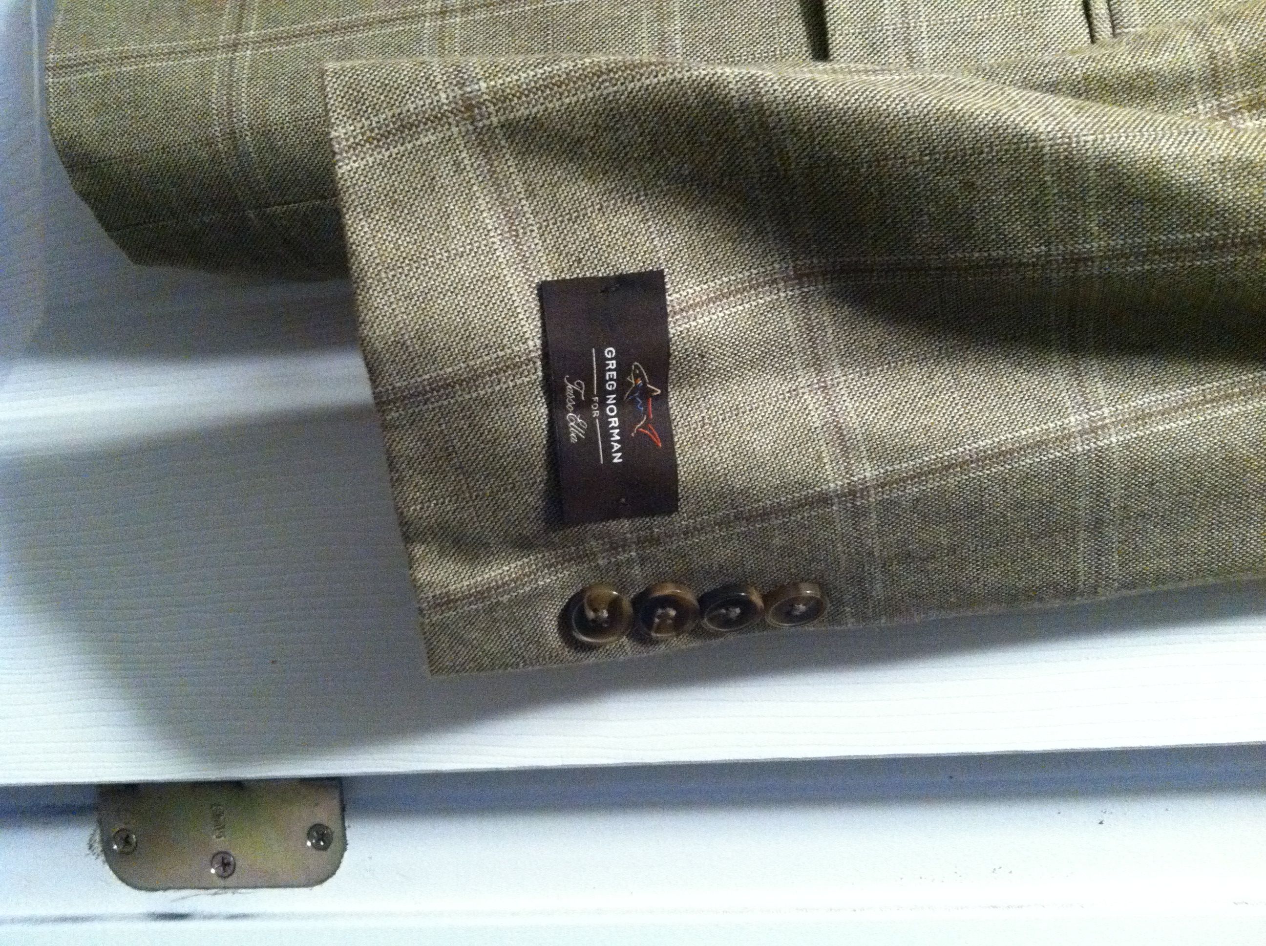 Tasso Elba TASSO ELBA MENS NEW 65%POLYESTER 35%RAYON SPORT JACKET 42S Size 42S - 4 Thumbnail