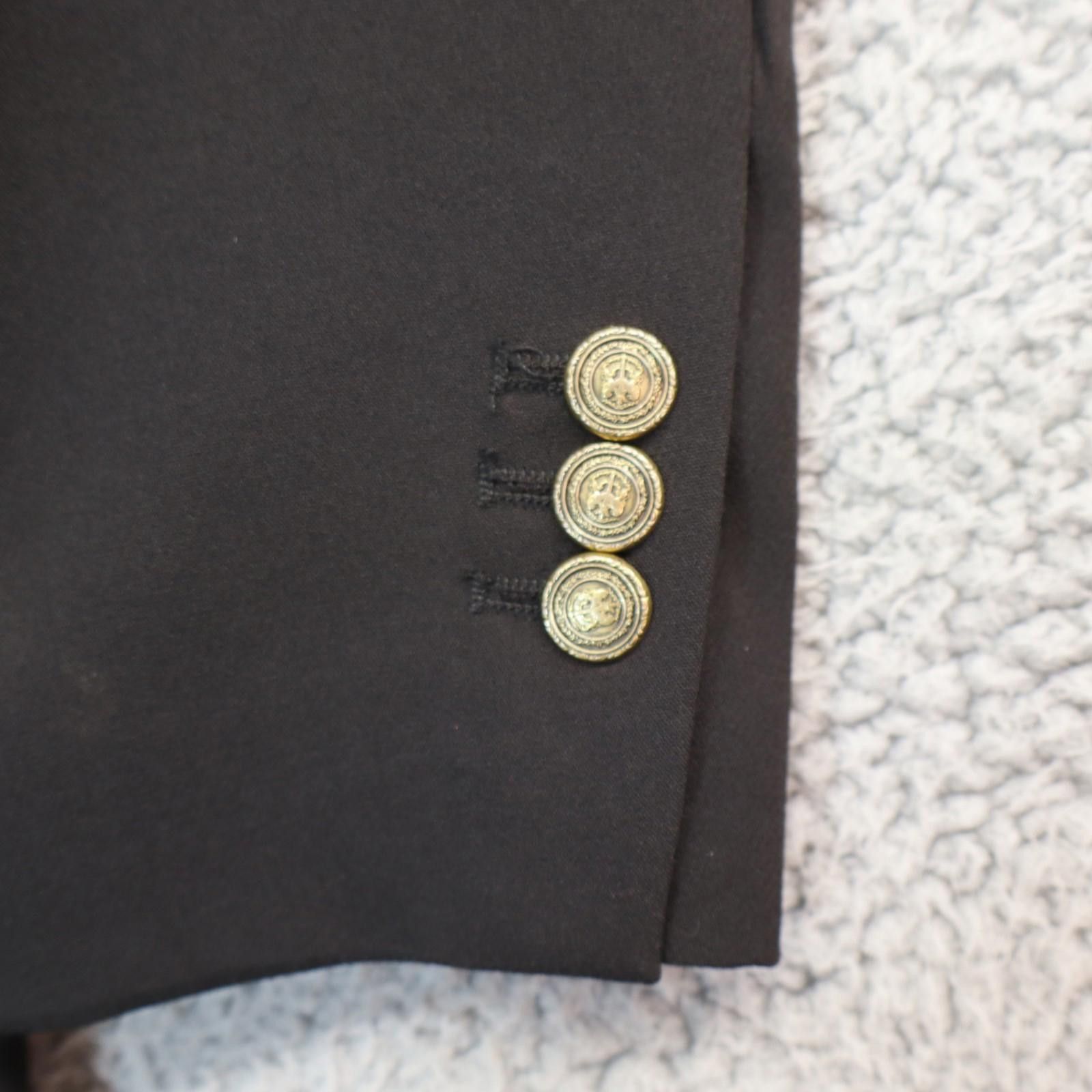 Elie Tahari Elie Tahari Blazer Size 8 Jacket Black Office Button Repair Size M / US 6-8 / IT 42-44 - 6 Thumbnail