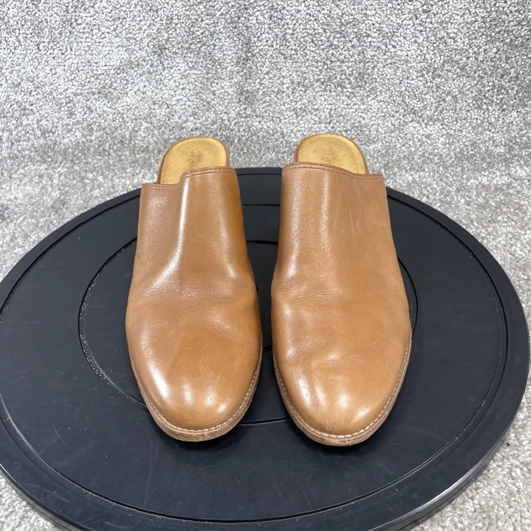 Madewell Madewell The Harper Mule Brown Leather Cuban Slip On Womens Size 9 Heel Mid 2-2.9in Casual Vintage No Size US 9 / IT 39 - 4 Thumbnail