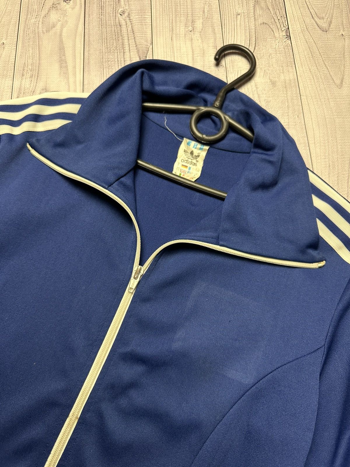 Vintage Adidas originals track jacket size S west Germany