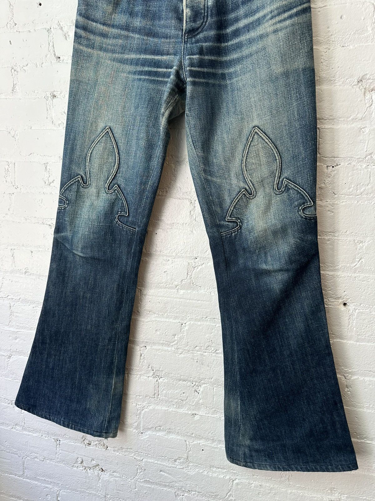 Chrome Hearts CHROME HEARTS VINTAGE THRASHED FLUR Size US 32 / EU 48 - 2 Thumbnail